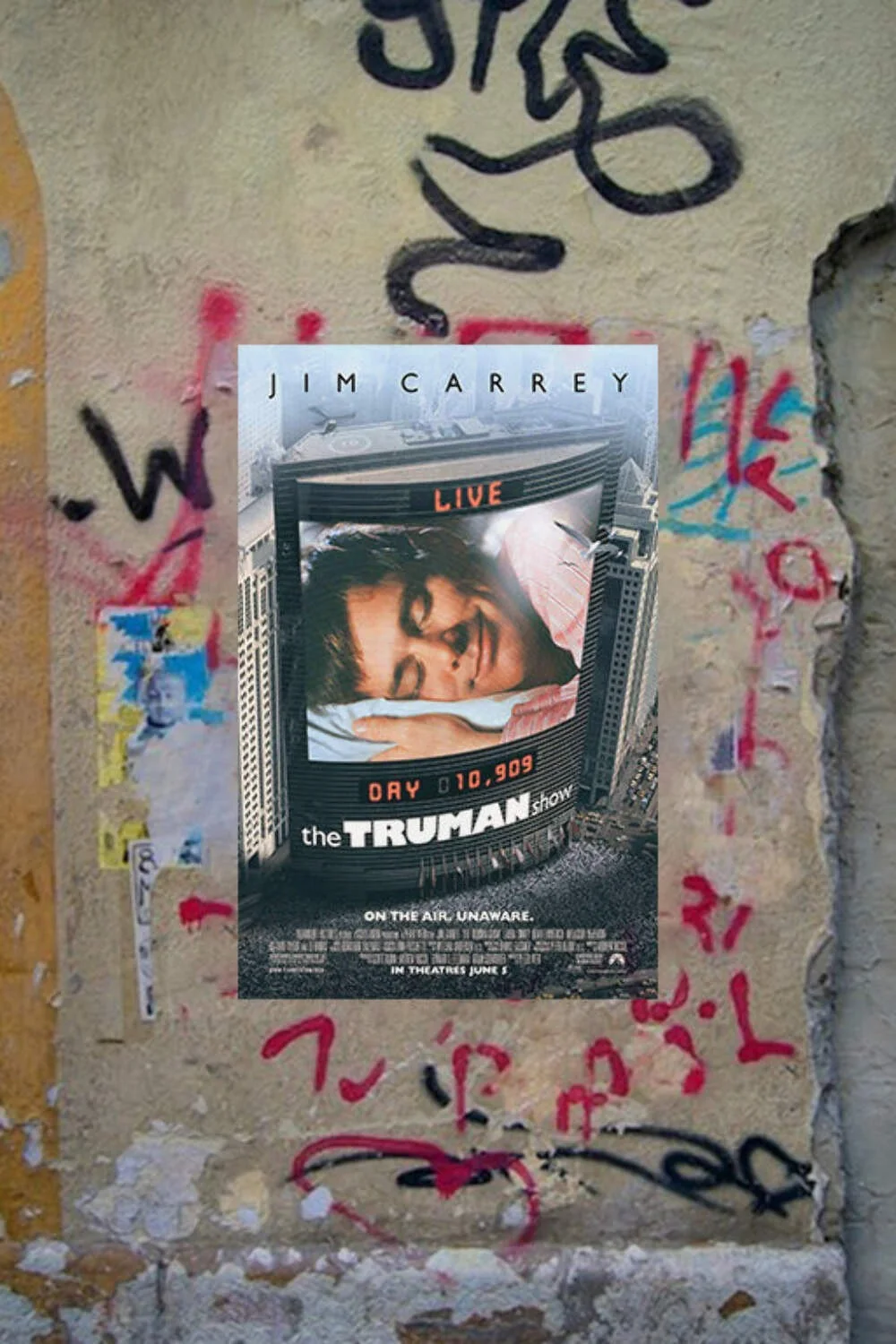 The Truman Show Jim Carrey Gloss Poster | Movie Wall Art | Film Buff Decor | Ico, изображение 4