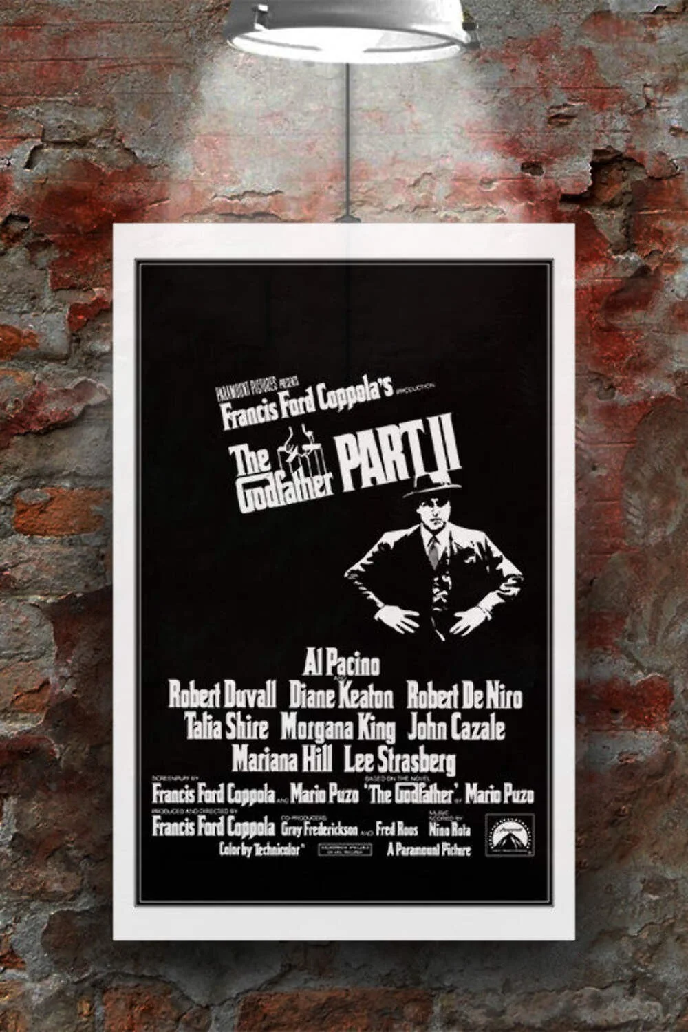 The Godfather Part 2 Al Pacino | Robert De Niro Poster | Gloss Art Print | Class, изображение 2