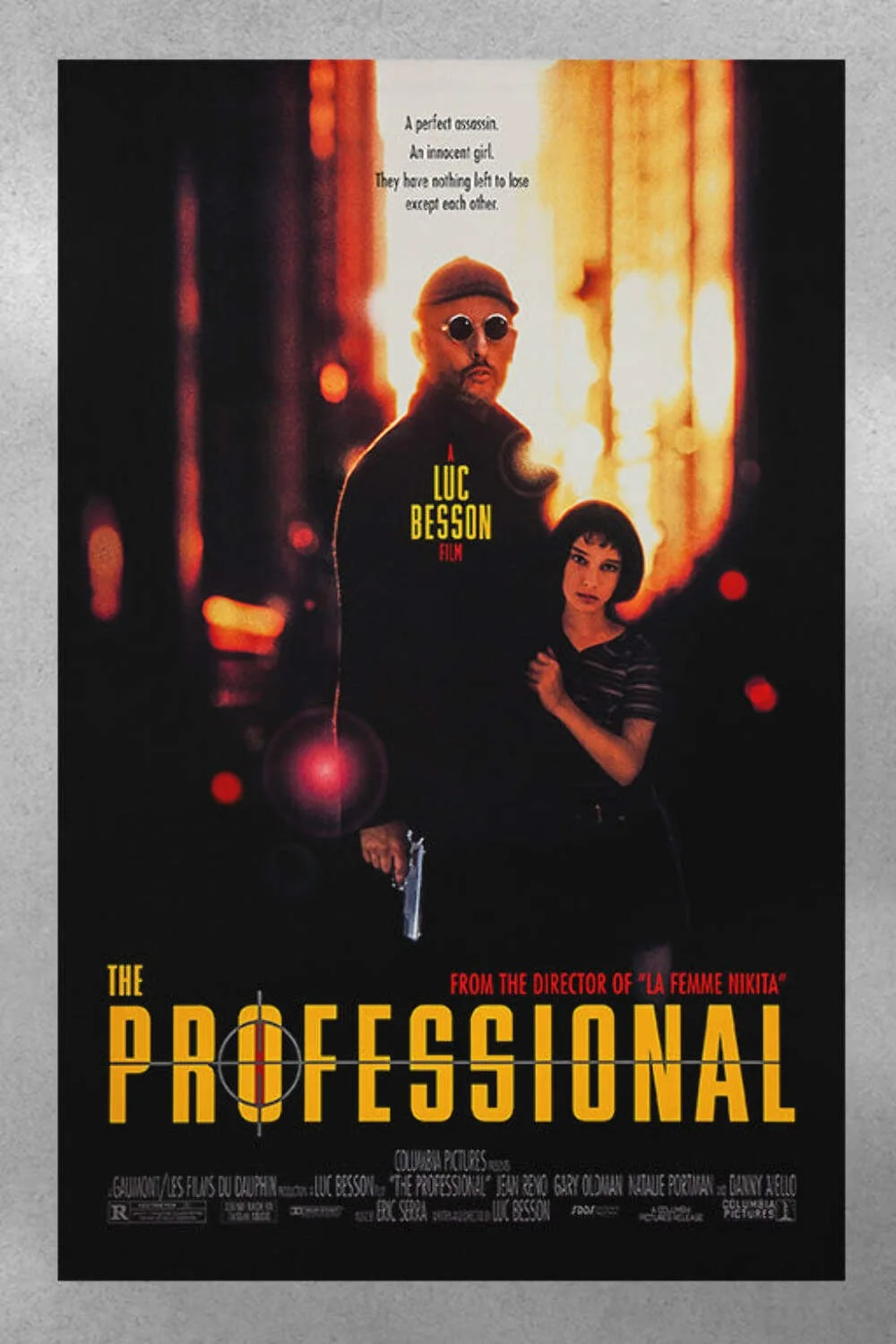 The Professional Jean Reno | Natalie Portman | Gloss Poster | Movie Wall Art | F, изображение 3