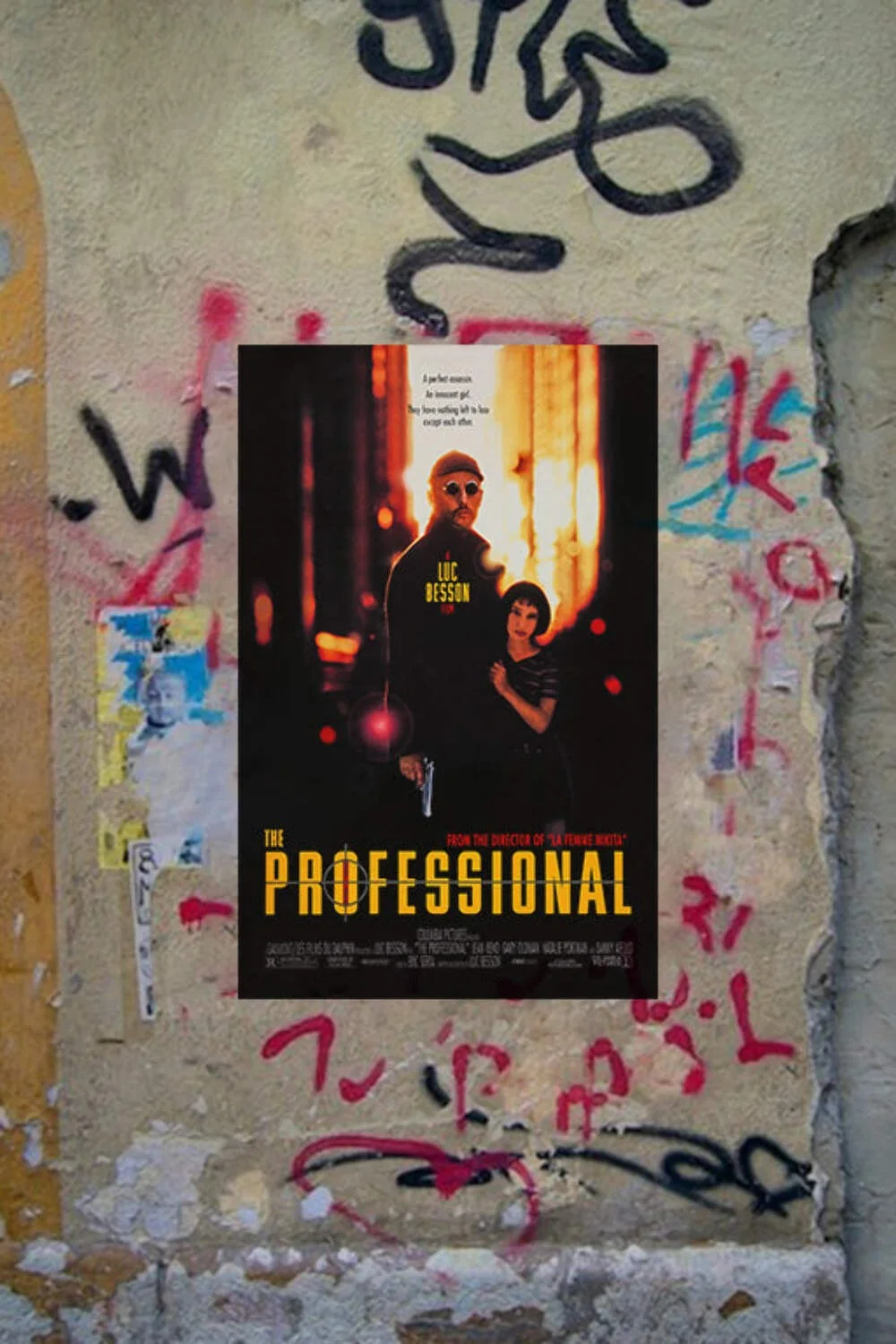 The Professional Jean Reno | Natalie Portman | Gloss Poster | Movie Wall Art | F, изображение 4