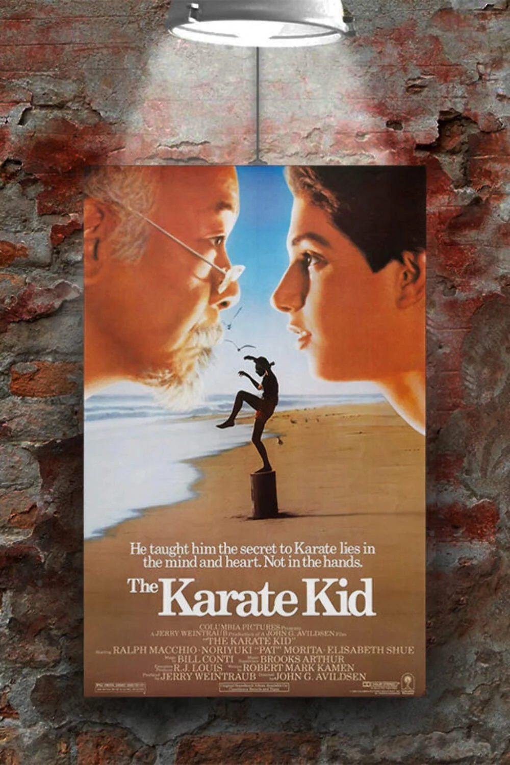 The Karate Kid Ralph Macchio Gloss Poster | 80s Movie Art Print | Martial Arts W, изображение 2