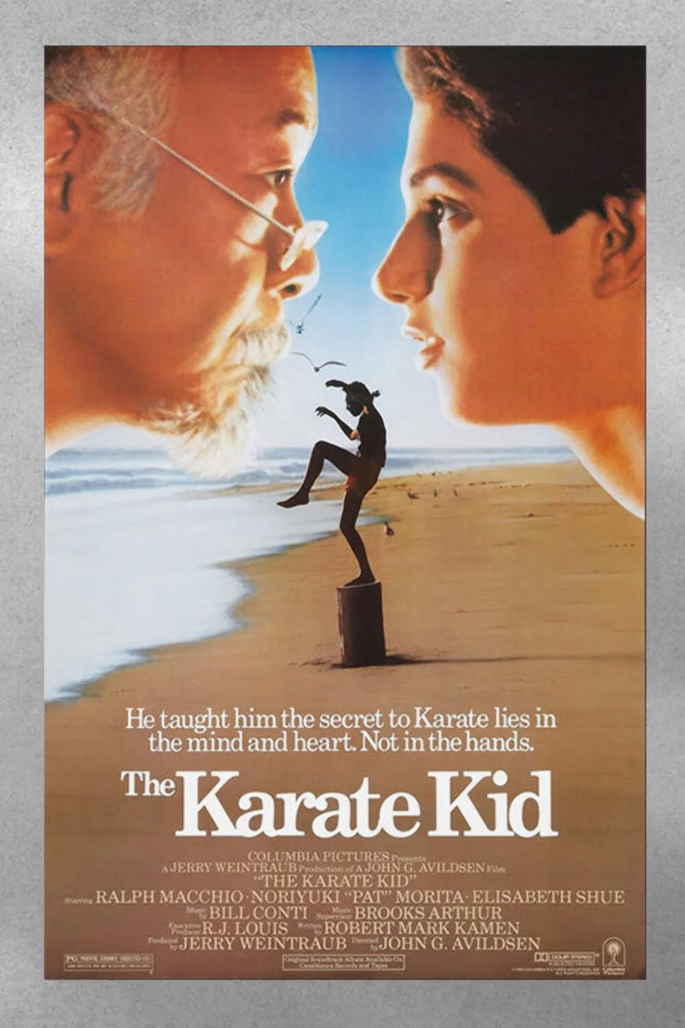 The Karate Kid Ralph Macchio Gloss Poster | 80s Movie Art Print | Martial Arts W, изображение 3