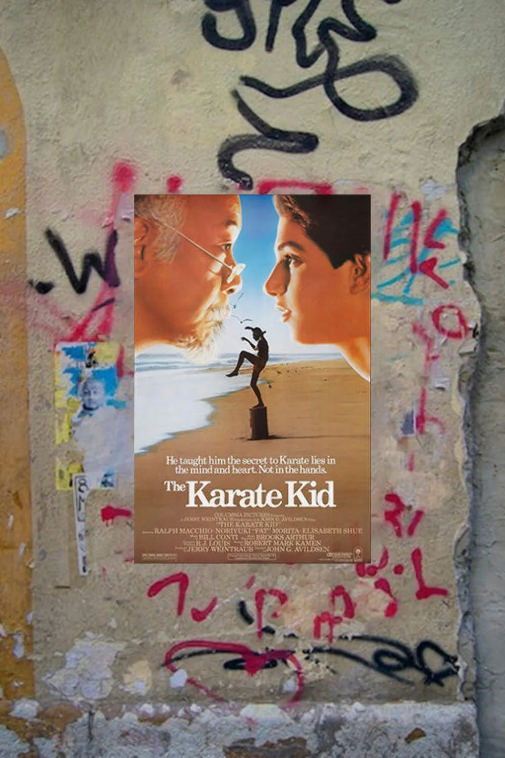 The Karate Kid Ralph Macchio Gloss Poster | 80s Movie Art Print | Martial Arts W, изображение 4