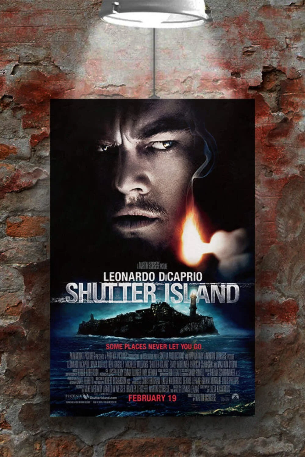 Shutter Island Leonardo DiCaprio Poster | Gloss Wall Art Print | Movie Poster De, image 2
