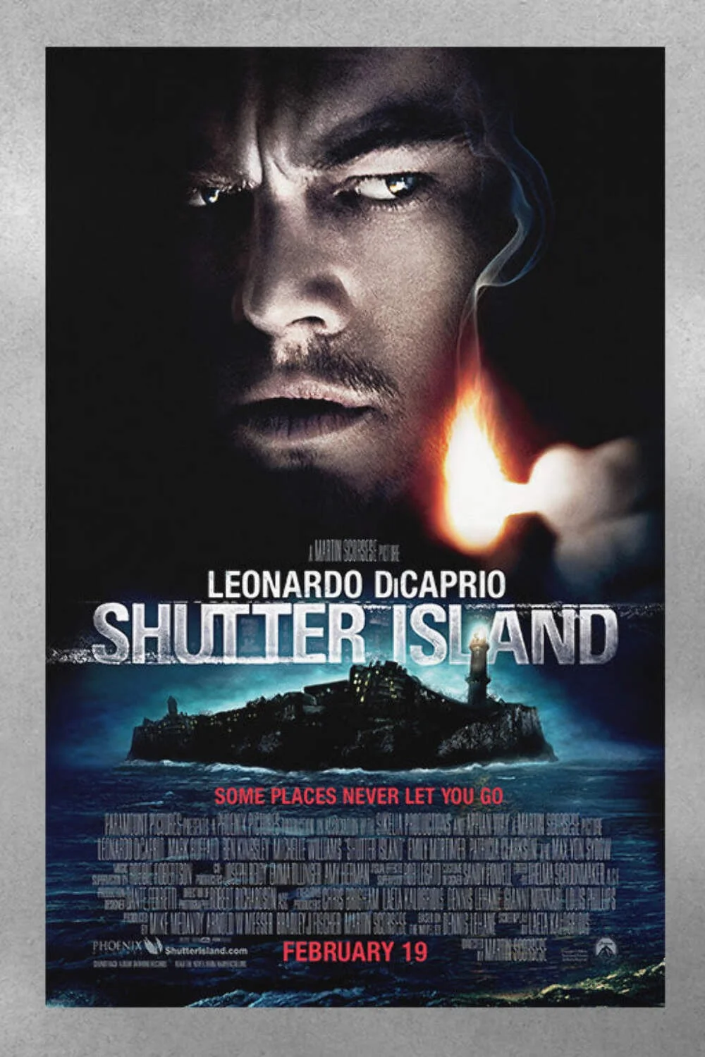 Shutter Island Leonardo DiCaprio Poster | Gloss Wall Art Print | Movie Poster De, image 3