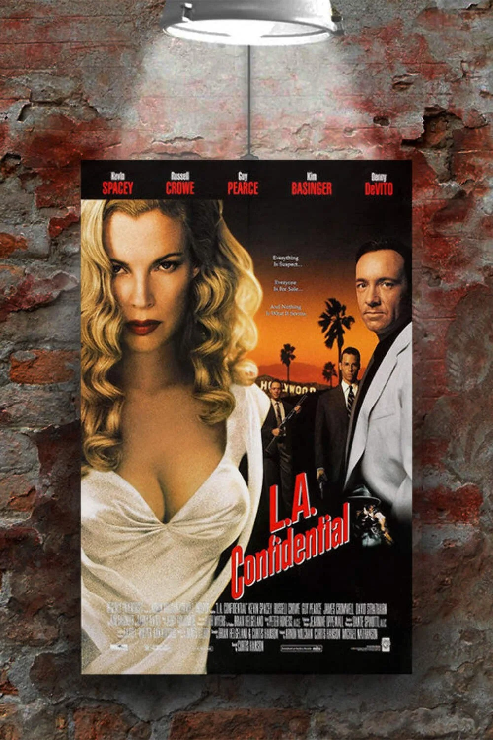 L.A Confidential Kevin Spacey Russell Crowe Gloss Poster | Film Wall Art | Vinta, изображение 2