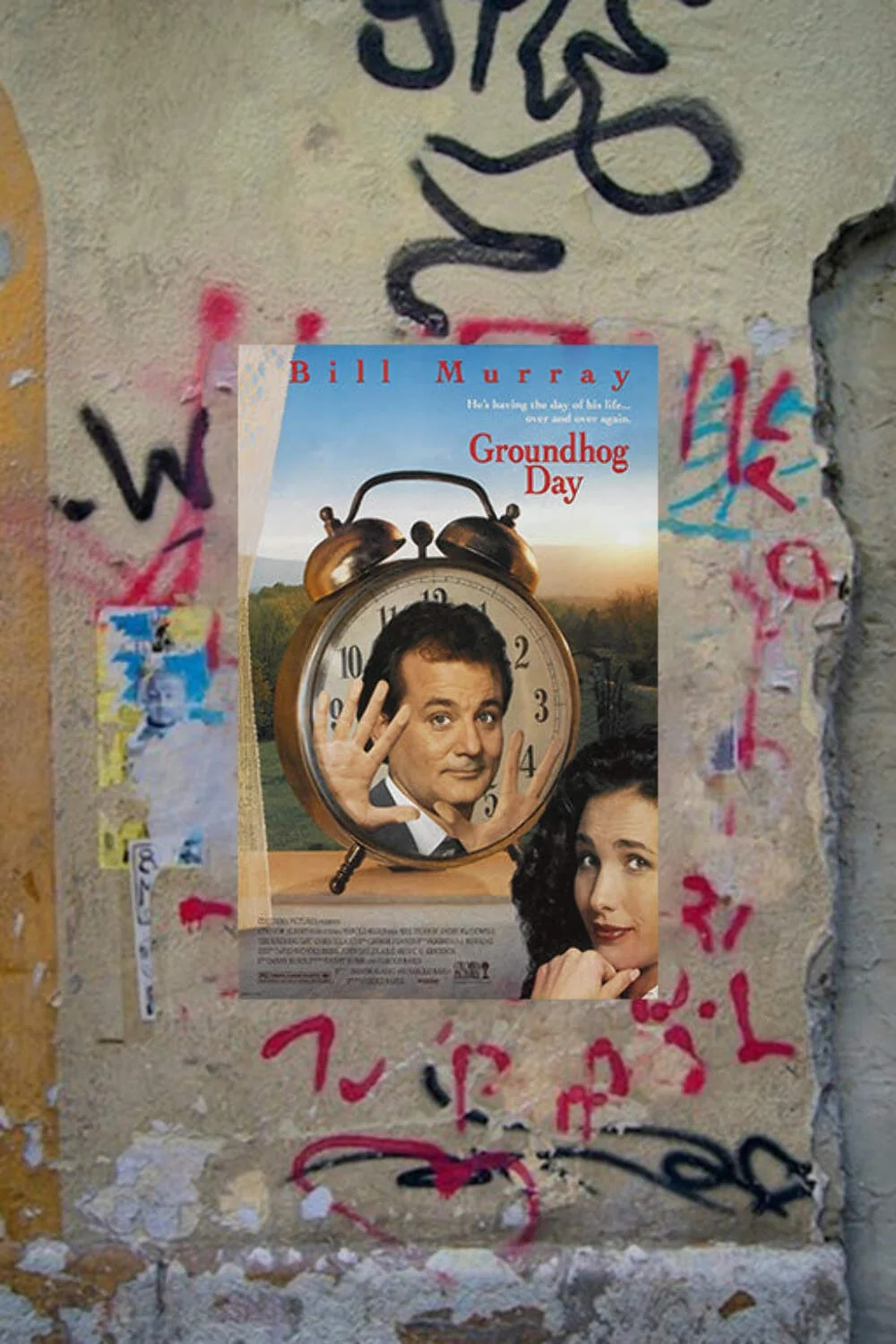 Groundhog Day Bill Murray Gloss Poster | Retro Movie Art | Classic Film Wall Dec, изображение 4