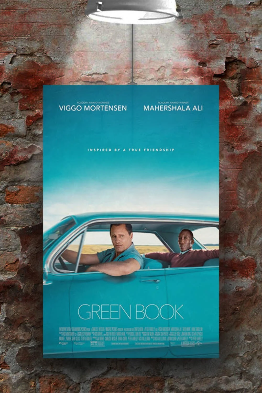 Greenbook Viggo Mortensen Mahershala Ali Gloss Poster | Film Wall Art | Greenboo, изображение 2