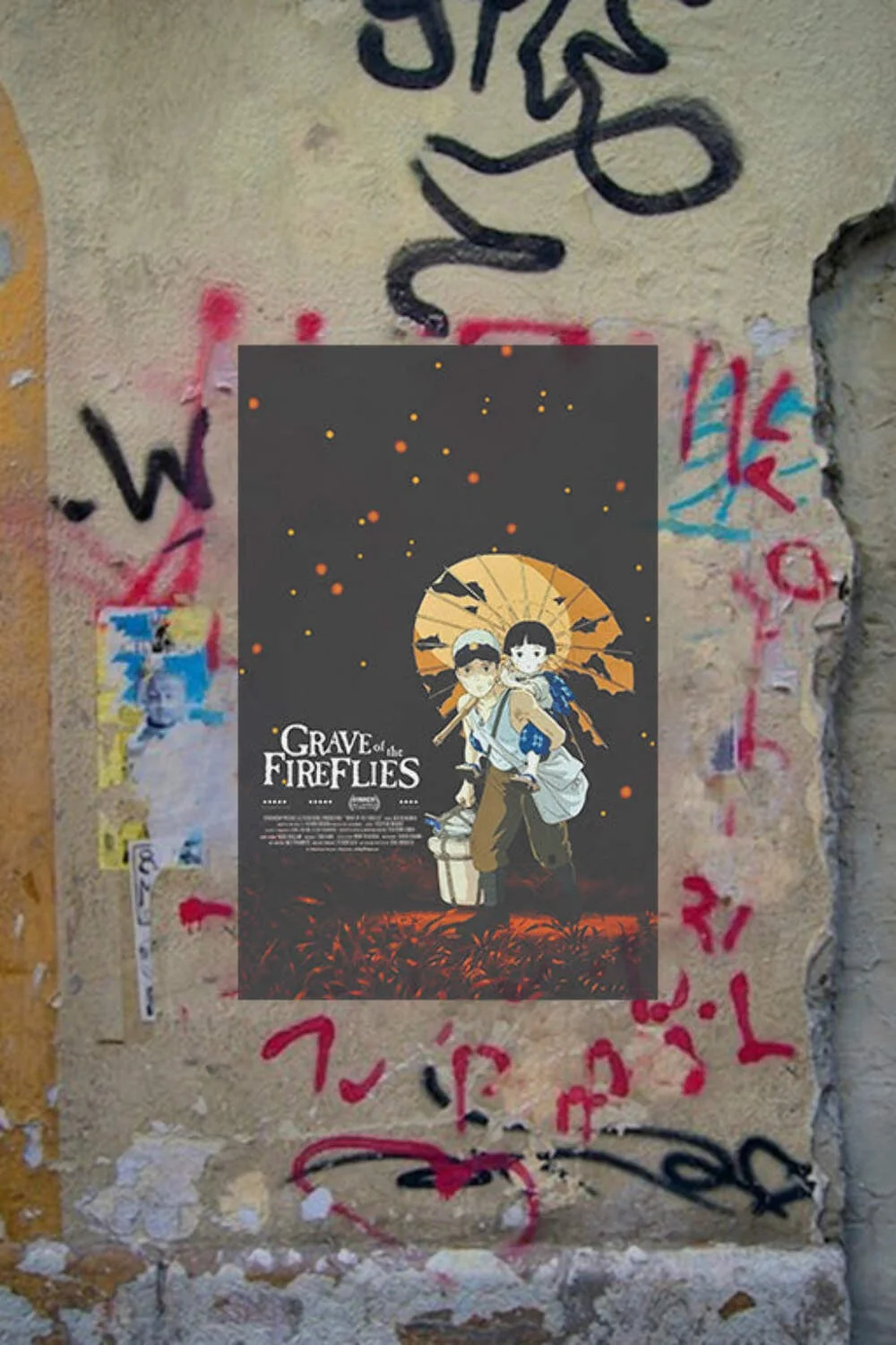 Grave of The Fireflies Tsutomu Tatsumi | Poster Wall Art | Studio Ghibli Decor |, изображение 4