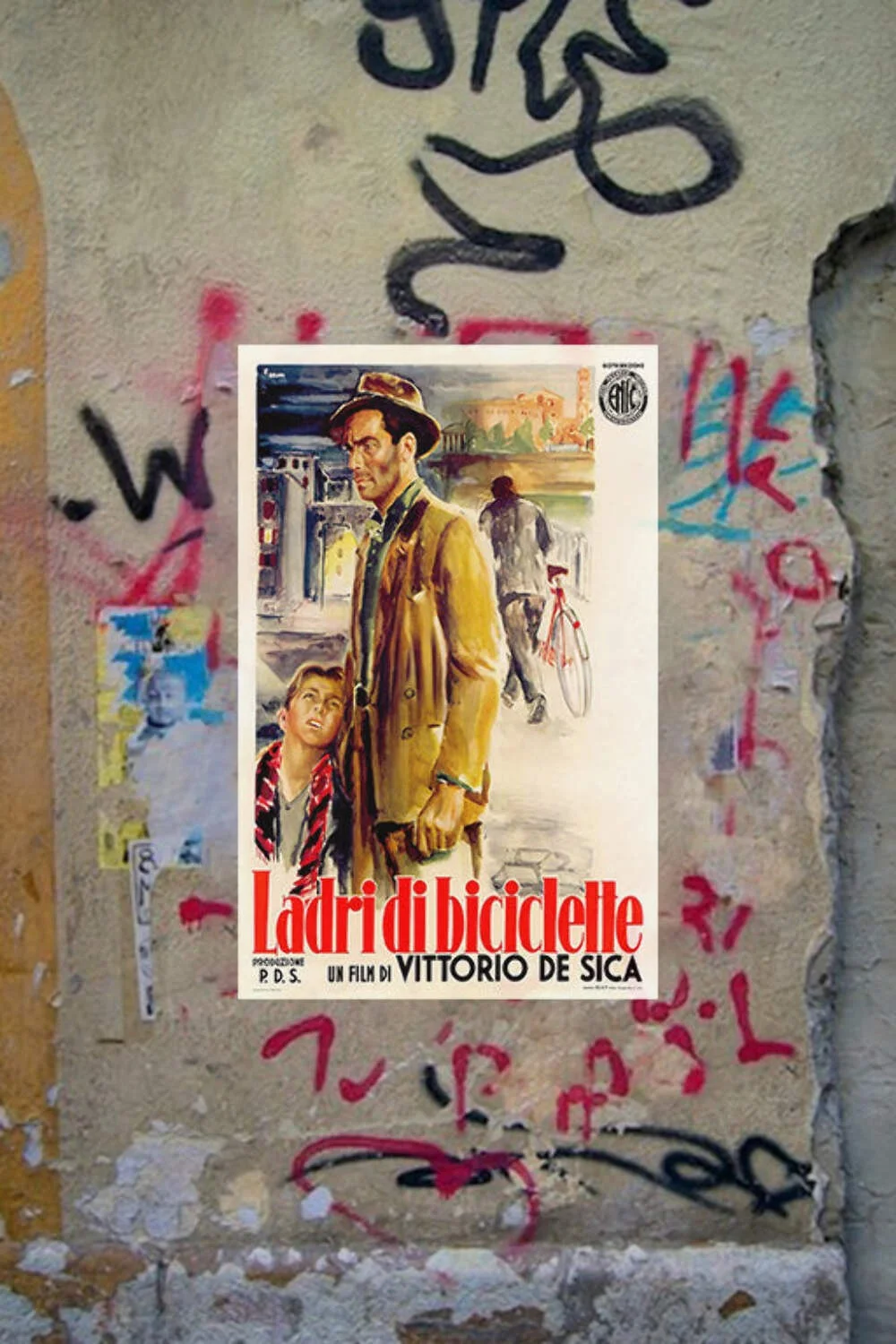 Bicycle Thieves | Lamberto Maggiorani | Vittorio De Sica Film Art Poster | Itali, изображение 4