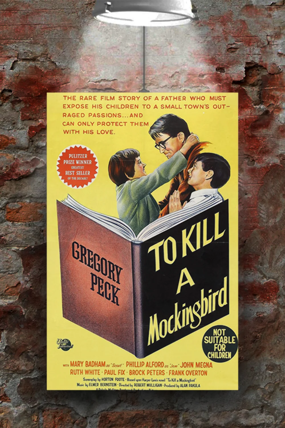 To Kill a Mockingbird Gregory Peck Premium Gloss Poster | Classic Film Art Print, image 2