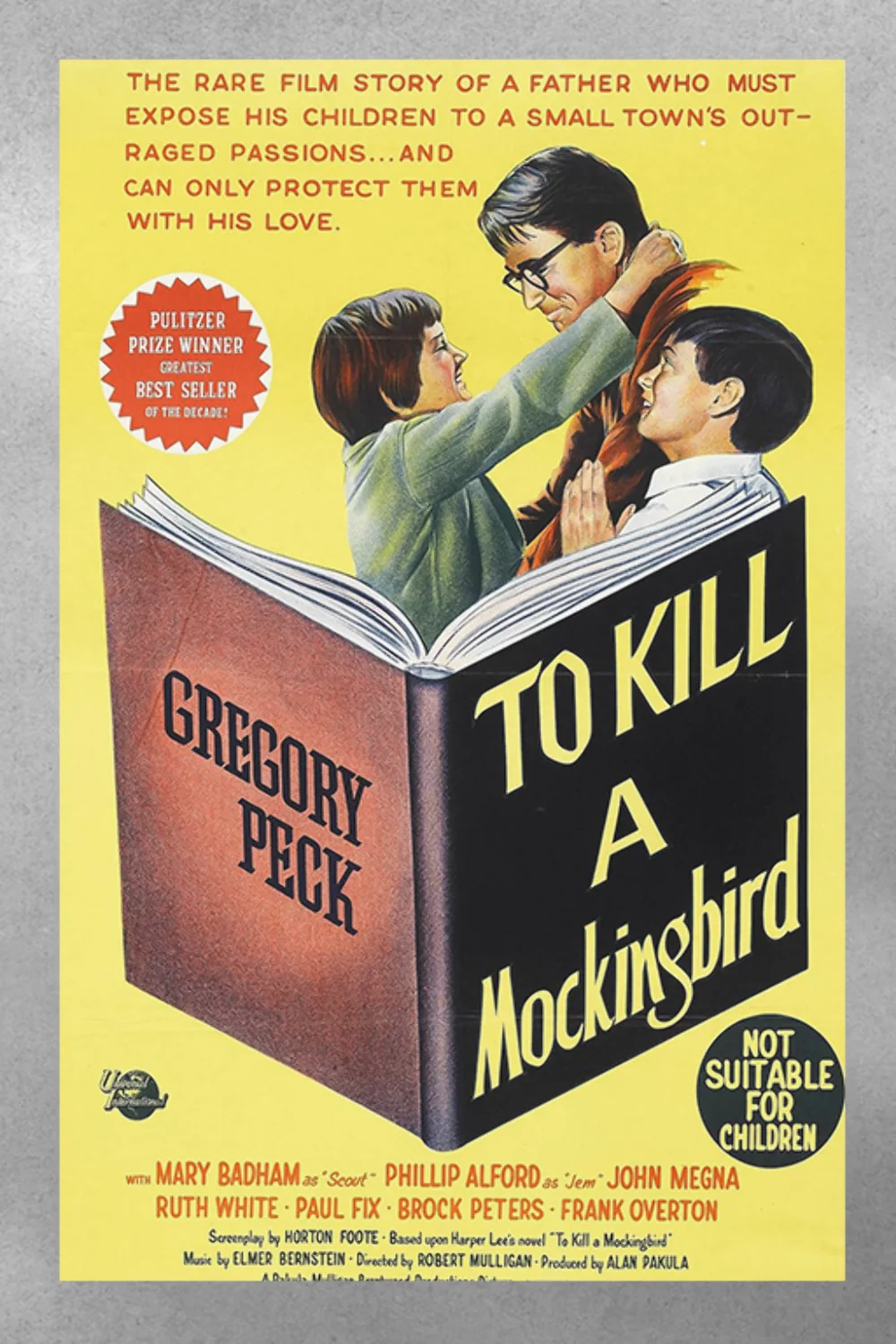 To Kill a Mockingbird Gregory Peck Premium Gloss Poster | Classic Film Art Print, image 3