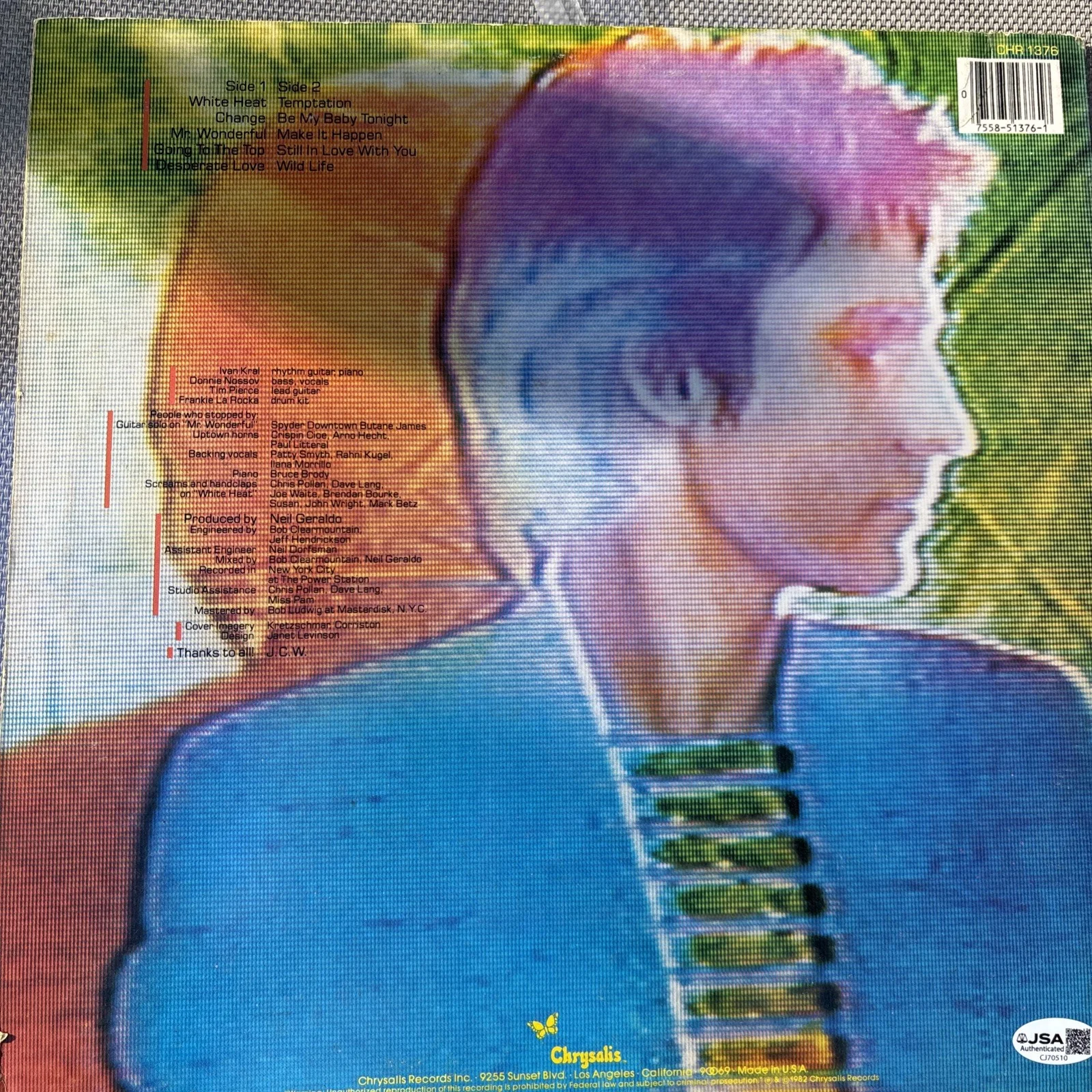 JOHN WAITE Signed Ignition Album JSA COA Certified Autograph & Hand Drawn Art, изображение 5