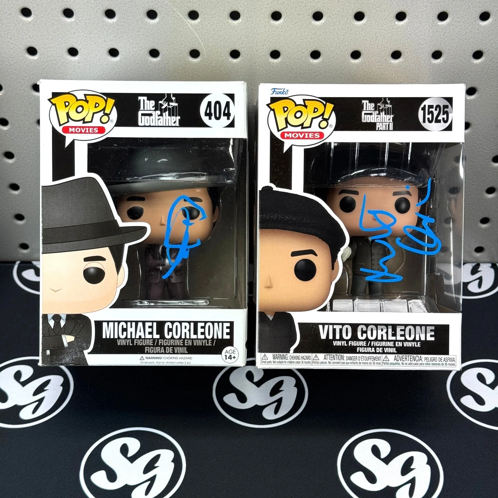 Al Pacino & Robert DeNiro — AL PACINO & ROBERT DENIRO Lot of 2 GODFATHER Signed Funko Pop Vinyl PSA & BAS