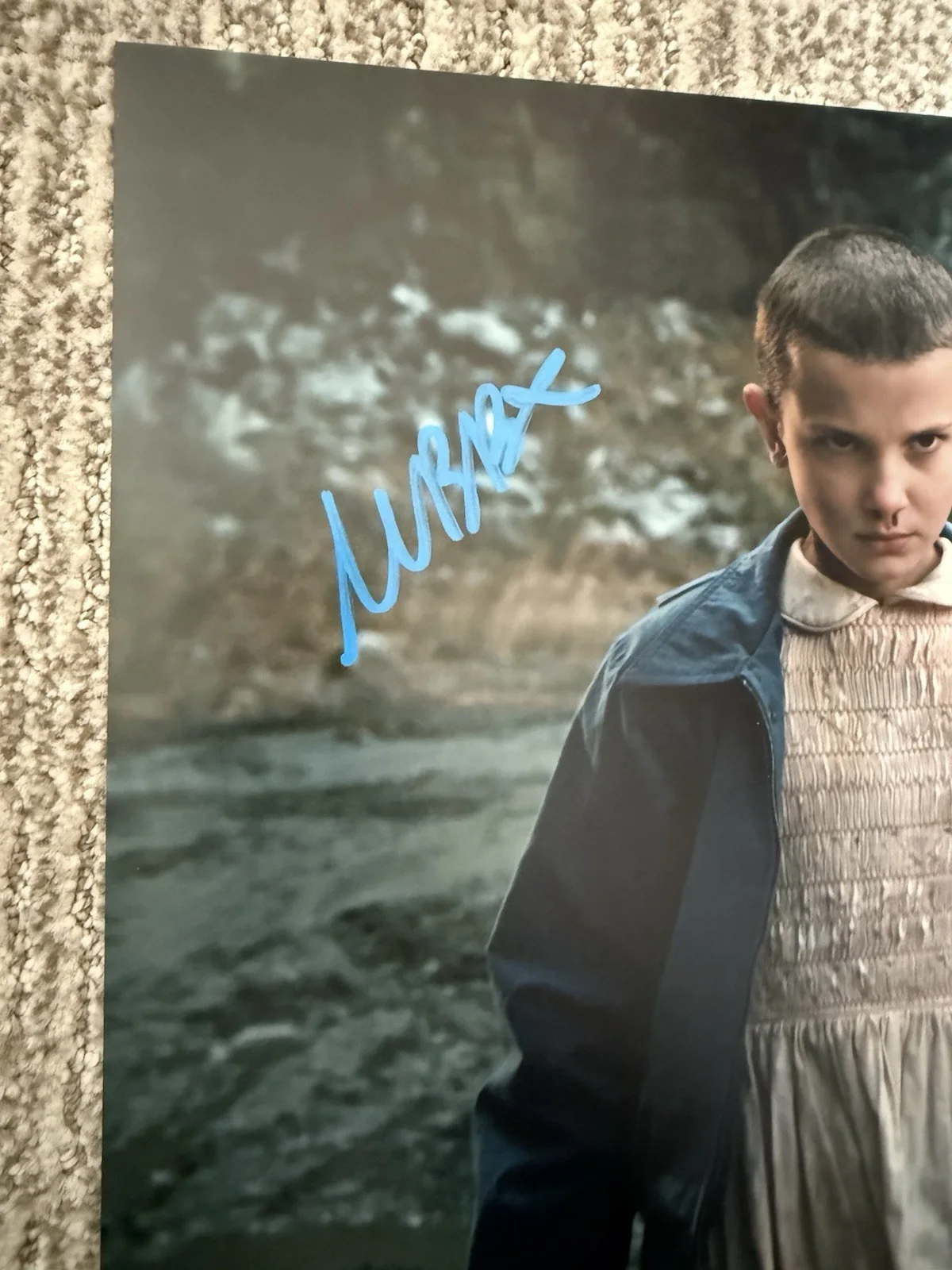 MILLIE BOBBY BROWN autograph ACOA signed 8x10 photography — MILLIE BOBBY BROWN autograph JSA COA signed 11x14 photography Stranger Things, изображение 4