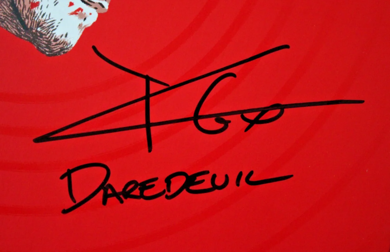 Charlie Cox — Charlie Cox Signed Daredevil Mondo Vinyl “Daredevil” Beckett COA • Rare OOP, изображение 3
