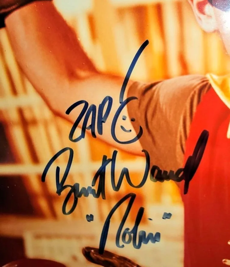 Burt Ward — Burt Ward signed as ROBIN from the BATMAN tv show NICELY FRAMED w. COA, image 2
