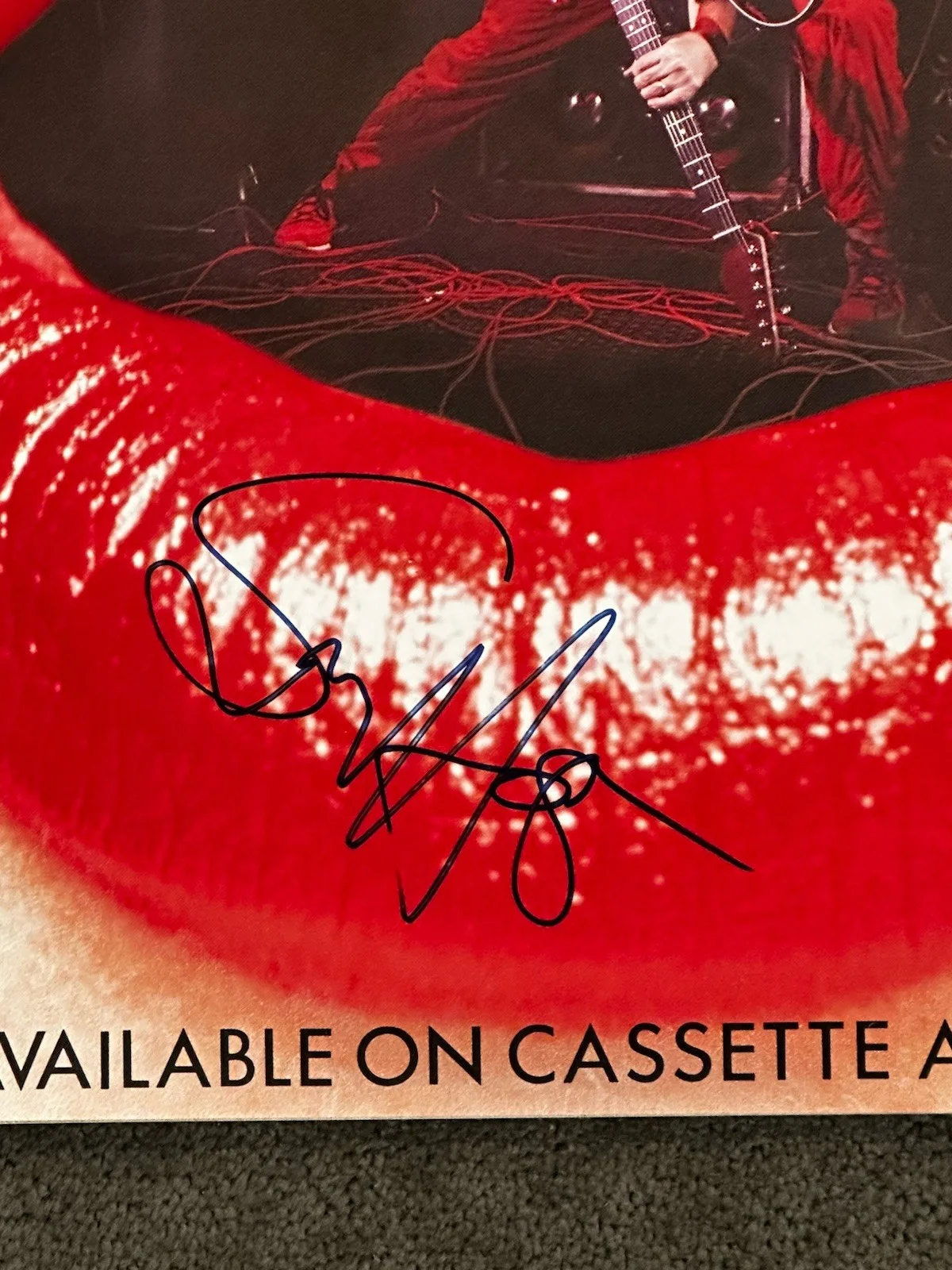 Your Choice Vintage Sammy Hagar Signed Autographed Promo Poster, image 4