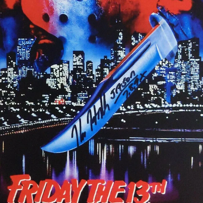KANE HODDER Signed 11x17 Jason Takes Manhattan Movie Voorhees Inscription JSA Mi, изображение 2