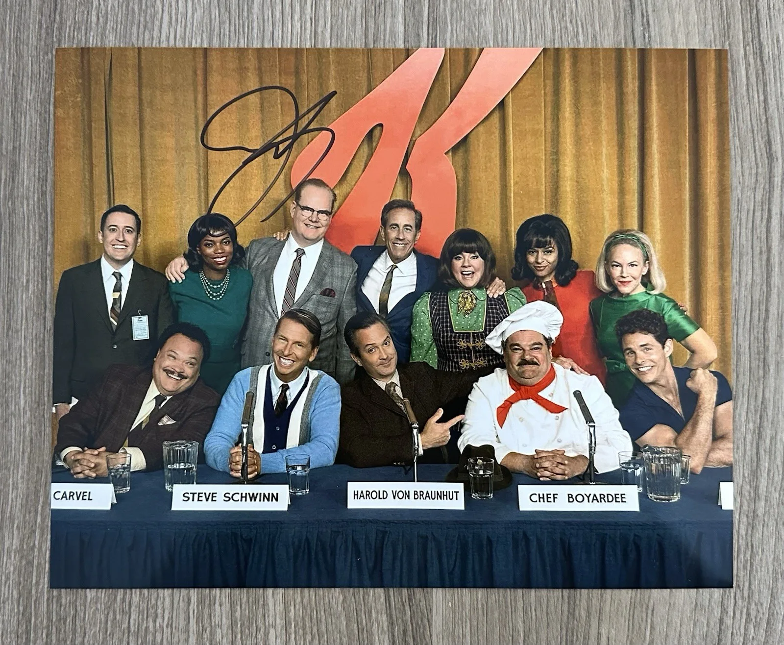 Jim Gaffigan — Jim Gaffigan Signed 8x10 Photo Autographed Unfrosted Comedy Actor