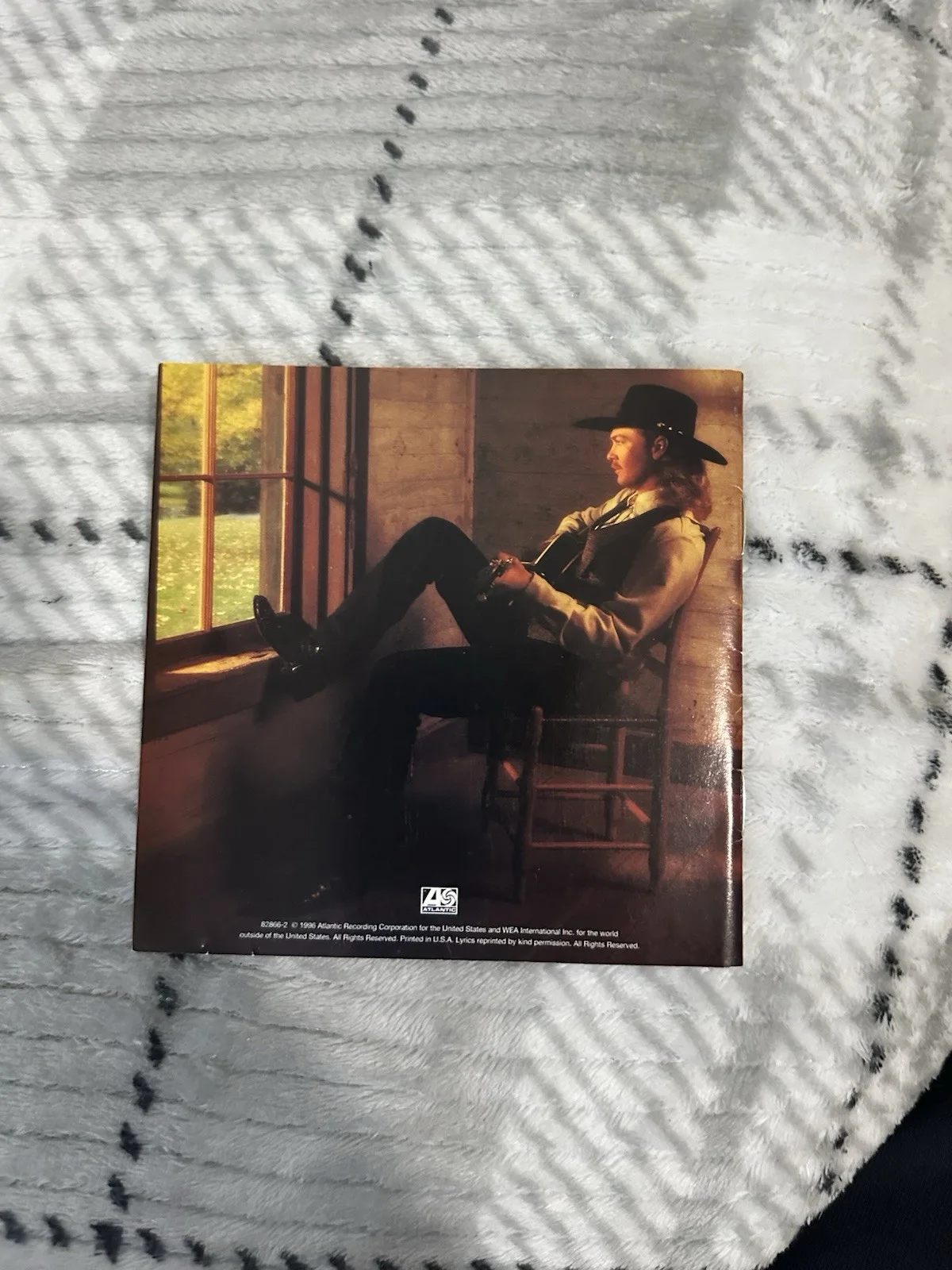 Tracy Lawrence Time Machine On Autographed Cd Booklet, image 2