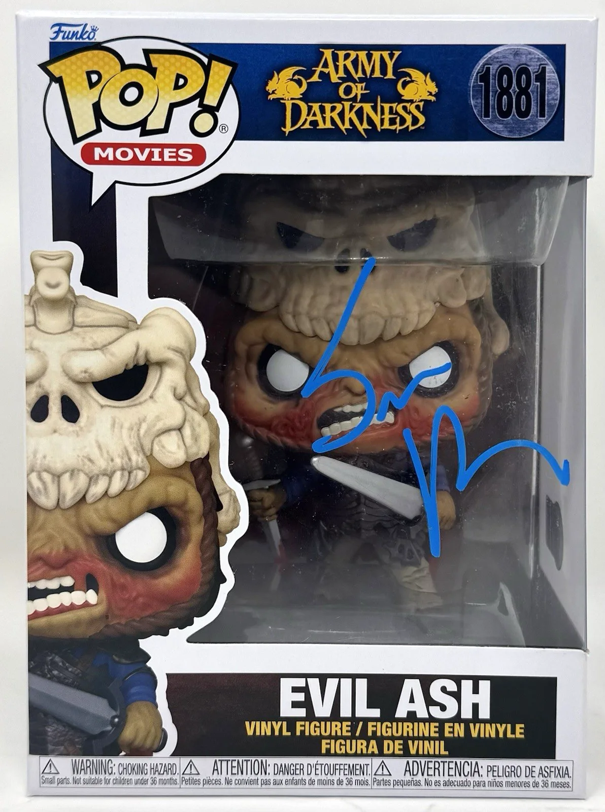 Sam Raimi — Sam Raimi Signed Army of Darkness Evil Ash Funko Pop Evil Dead Autograph Beckett, image 2