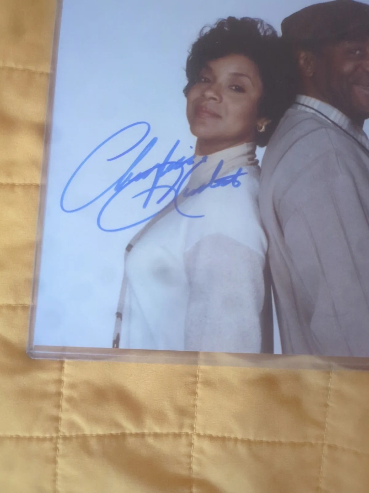 Cosby Show Autographed 8x10 Bill Cosby and Phylicia Rashad with LOA Vintage Rare, изображение 2