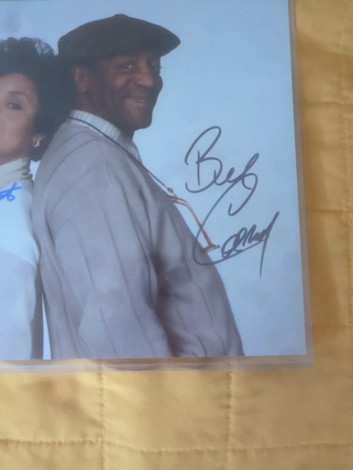Cosby Show Autographed 8x10 Bill Cosby and Phylicia Rashad with LOA Vintage Rare, изображение 3