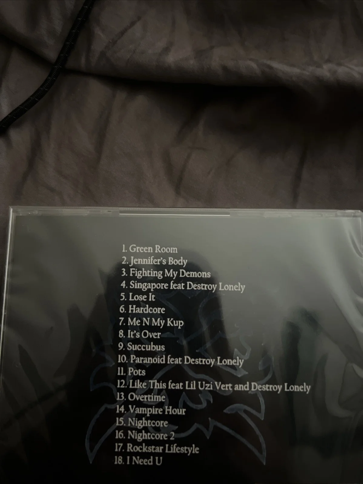 Signed Sealed Ken Carson CD, image 2