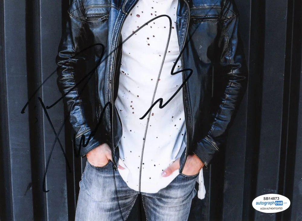 PIERSON FODE — Pierson Fode signed Autographed 8x10 Photo PROOF a SEXY Hot ACOA COA, image 4