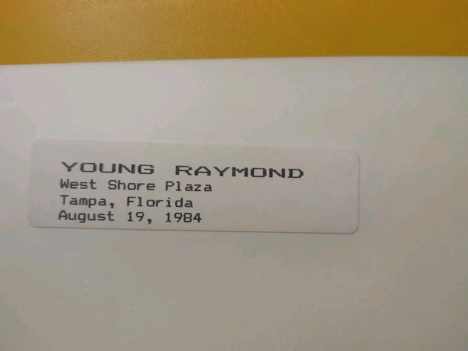 Vintage Raymond Young & His Caribe Orchestra 1984 Tampa FL 8x10" B&W Photo, изображение 2