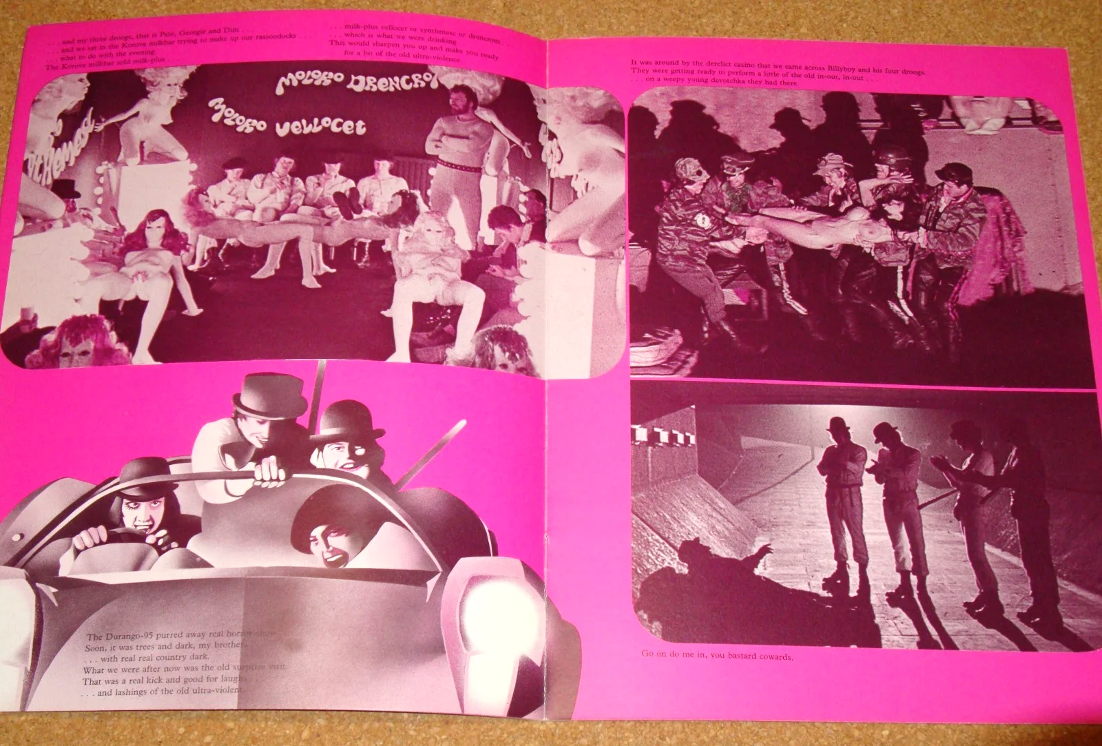 CLOCKWORK ORANGE - rare UK official souvenir 16pg brochure/programme - EX to EX+, image 2