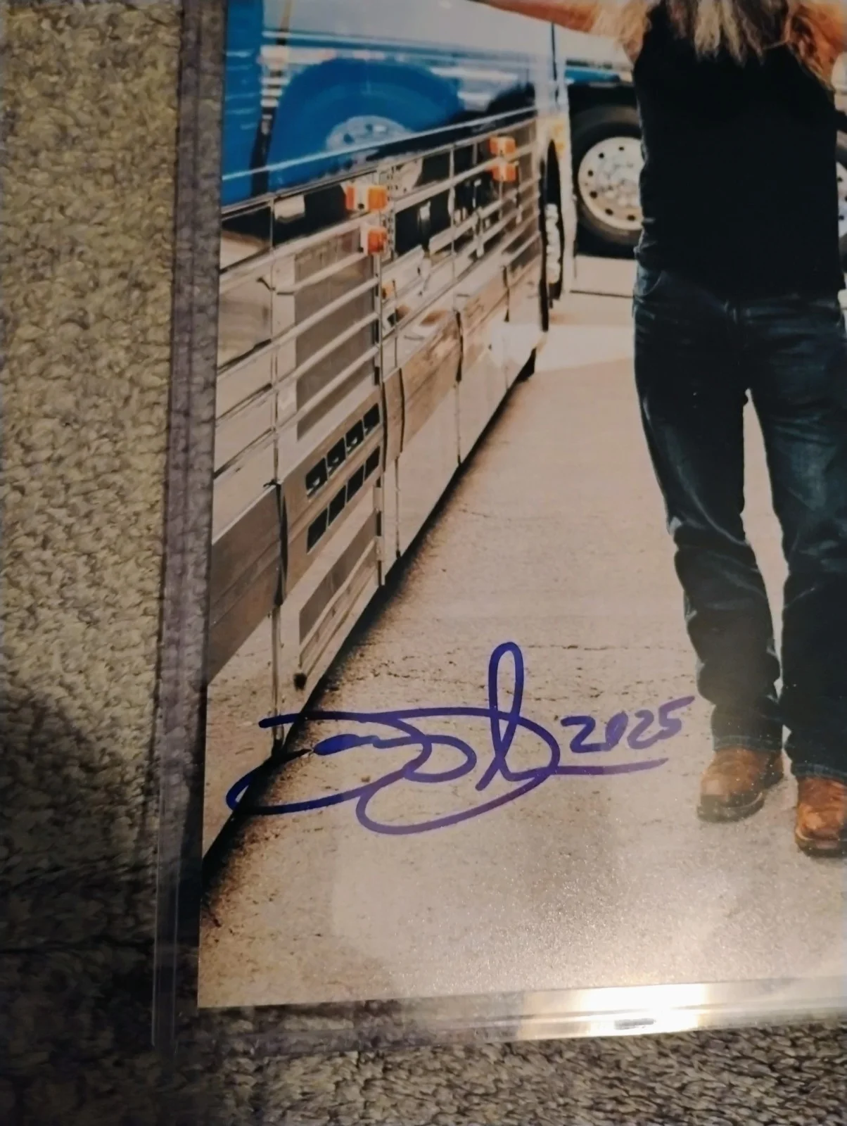 Jamey Johnson 2025 Signed 8x10 Photo Beckett BAS Country, image 2