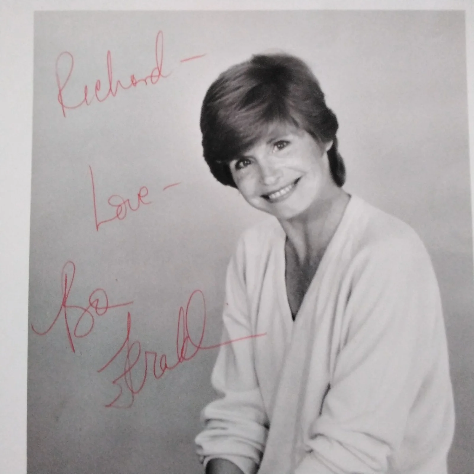 Bonnie Franklin SIGNED Photo 70s TV Stage Actress One Day At A Time Applause, изображение 3
