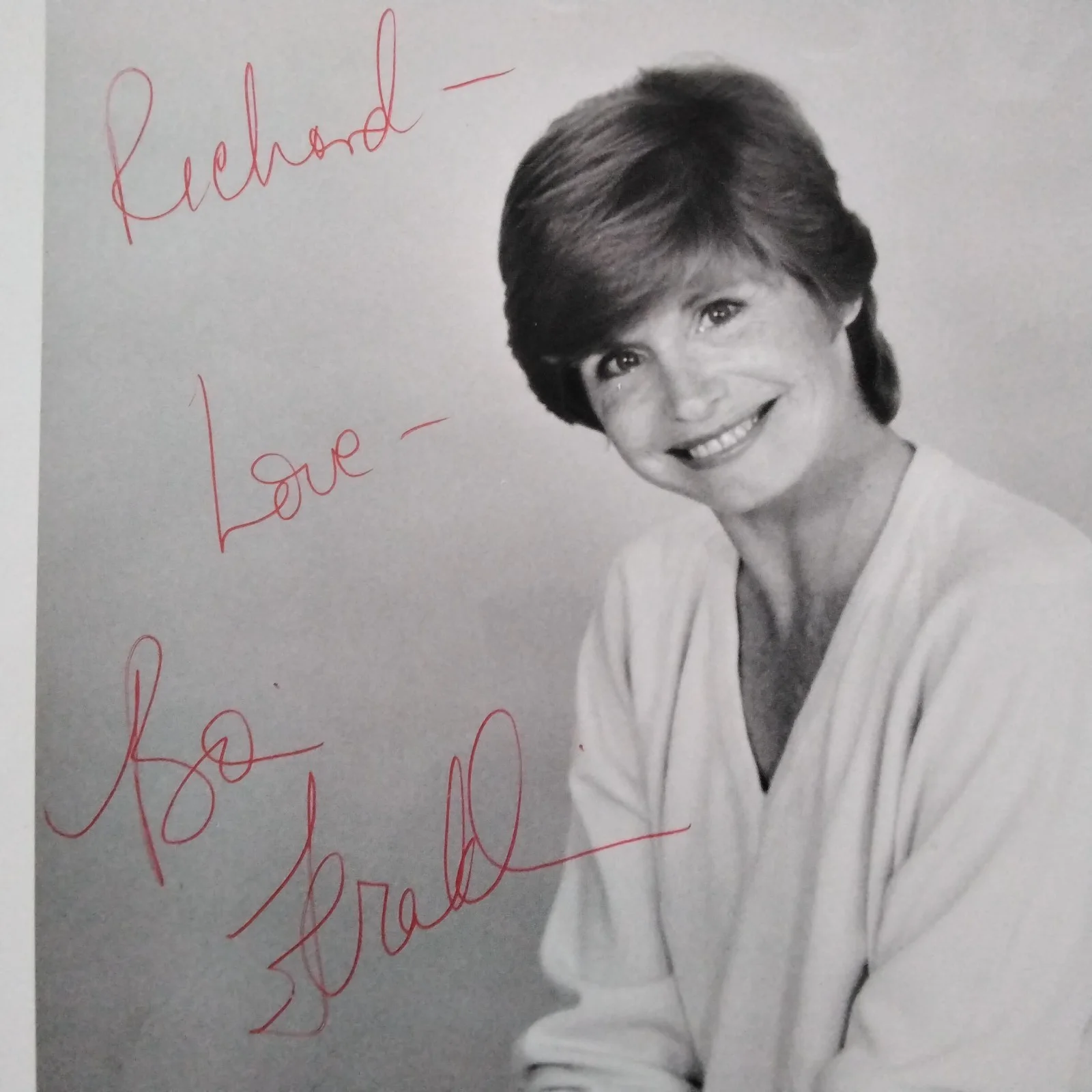 Bonnie Franklin SIGNED Photo 70s TV Stage Actress One Day At A Time Applause, изображение 4