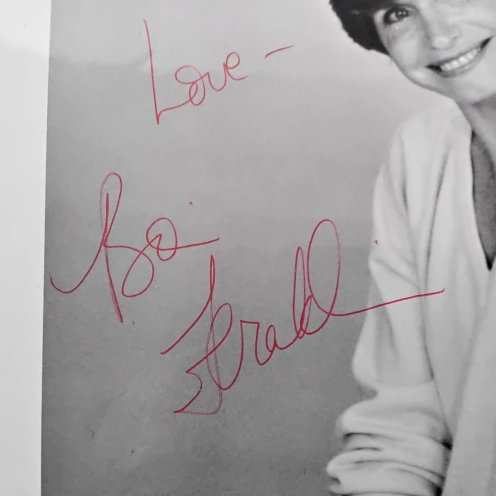 Bonnie Franklin SIGNED Photo 70s TV Stage Actress One Day At A Time Applause, изображение 5