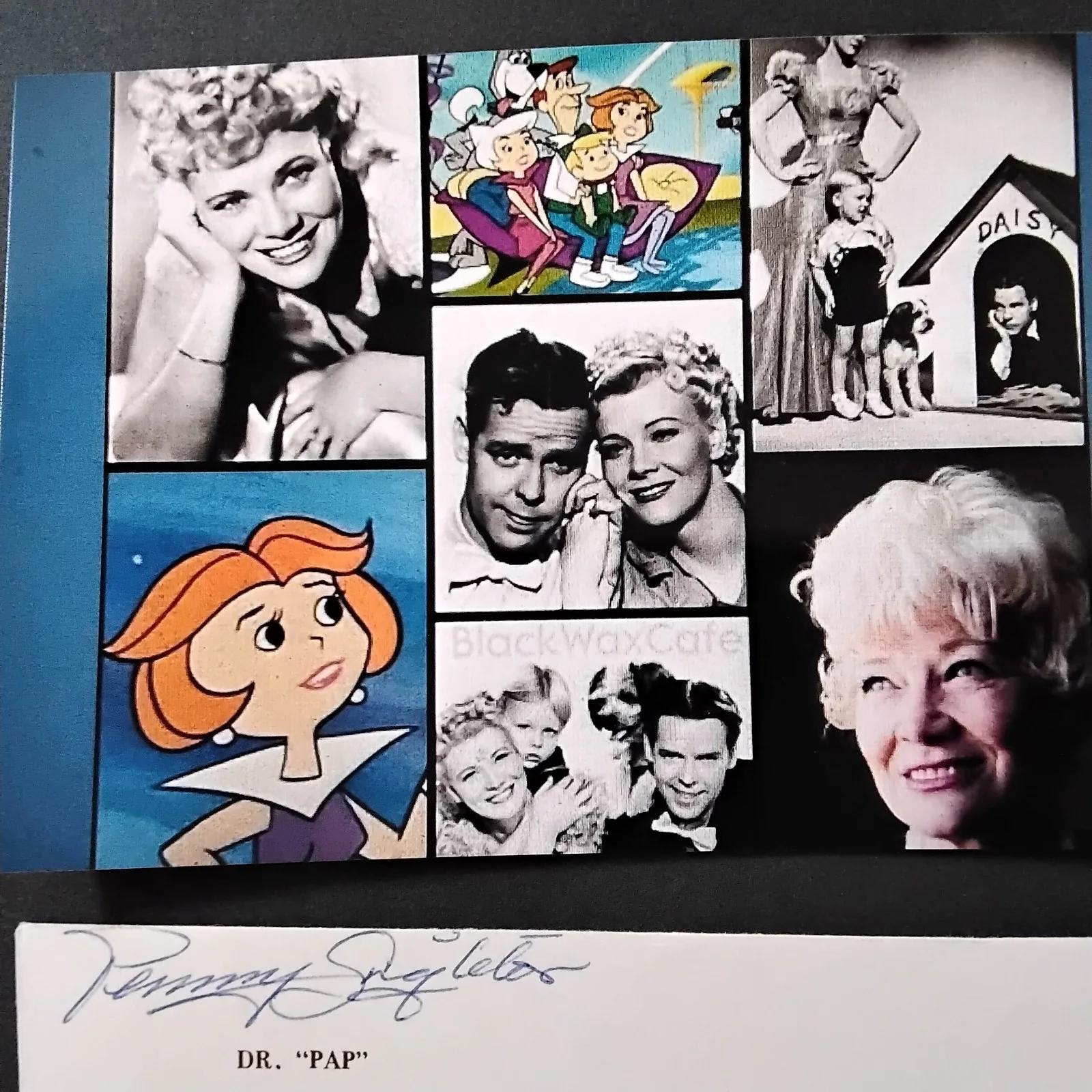 Penny Singleton Signed Envelope 40s Film TV Actress Blondie The Thin Man Jetsons, изображение 3