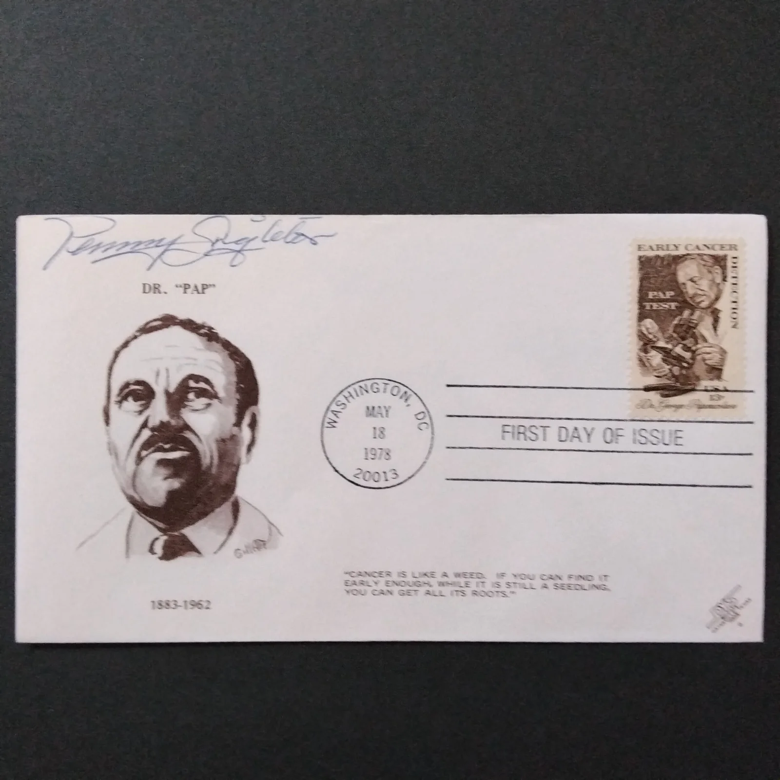 Penny Singleton Signed Envelope 40s Film TV Actress Blondie The Thin Man Jetsons, изображение 5