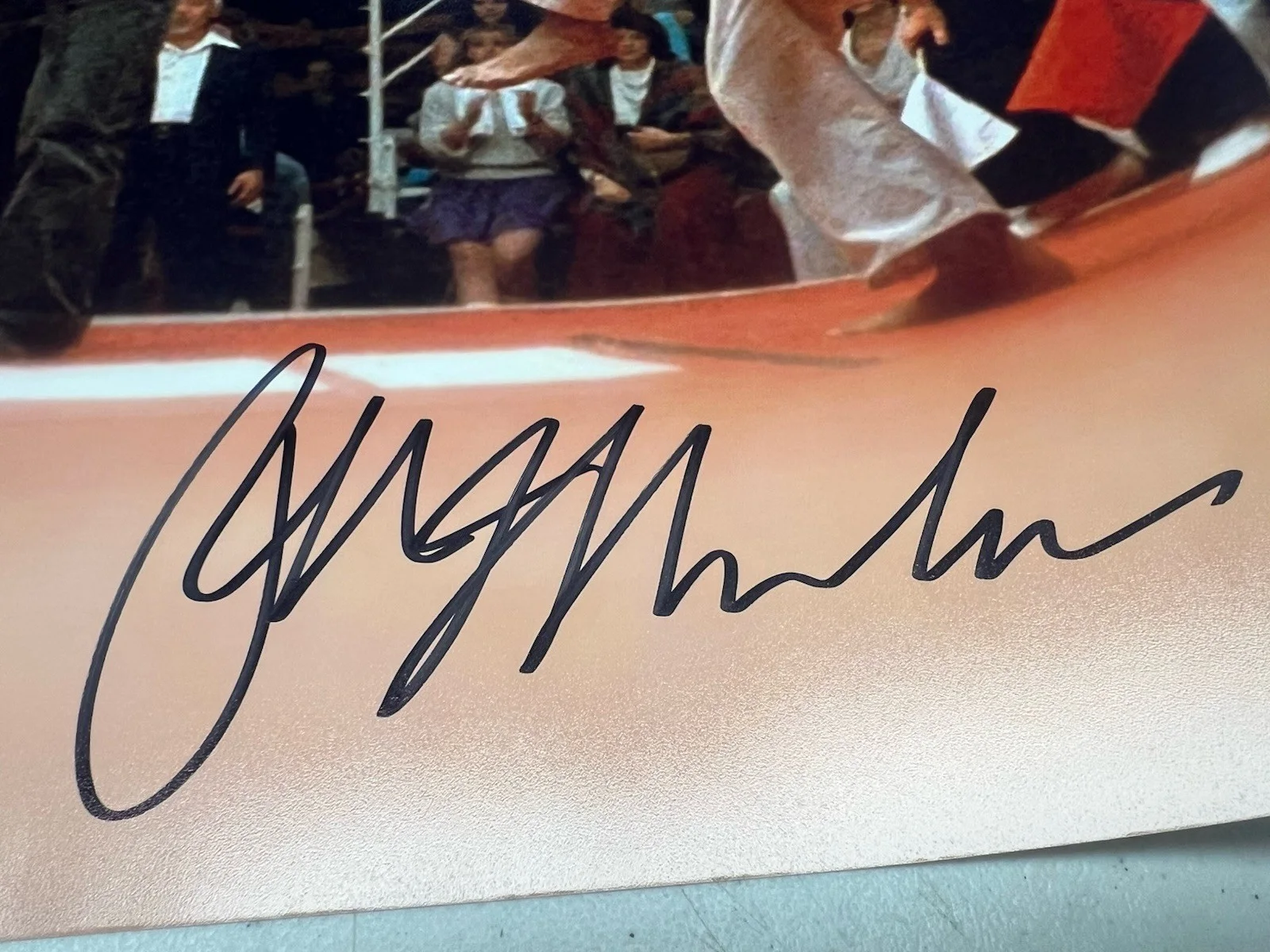 William Zabka, Ralph Macchio — William Zabka Ralph Macchio Signed 16x20 Karate Kid Photo Beckett Witnessed COA, изображение 3