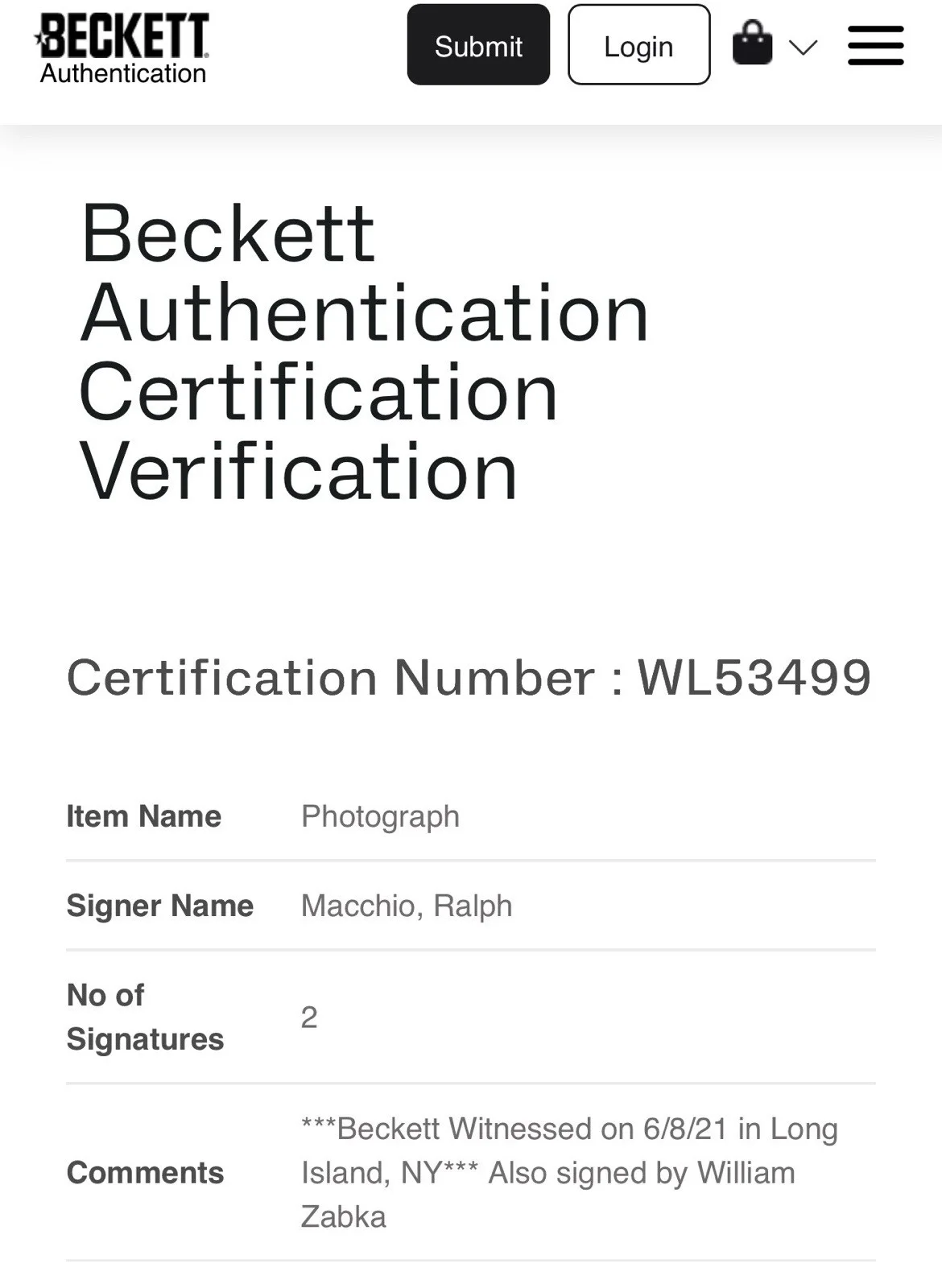 William Zabka, Ralph Macchio — William Zabka Ralph Macchio Signed 16x20 Karate Kid Photo Beckett Witnessed COA, изображение 5