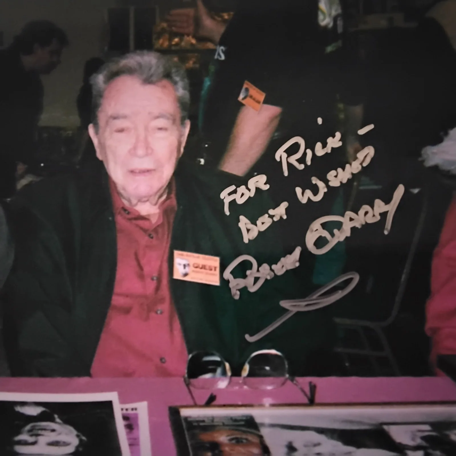 Robert Quarry SIGNED Photo Movie TV Actor Count Yorga Vampire Dr Phibes Rises, изображение 3