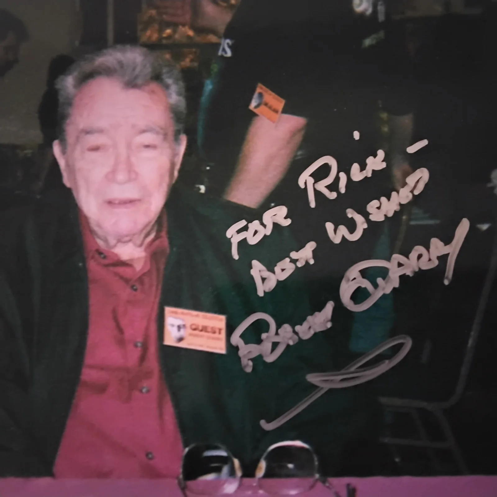 Robert Quarry SIGNED Photo Movie TV Actor Count Yorga Vampire Dr Phibes Rises, изображение 4
