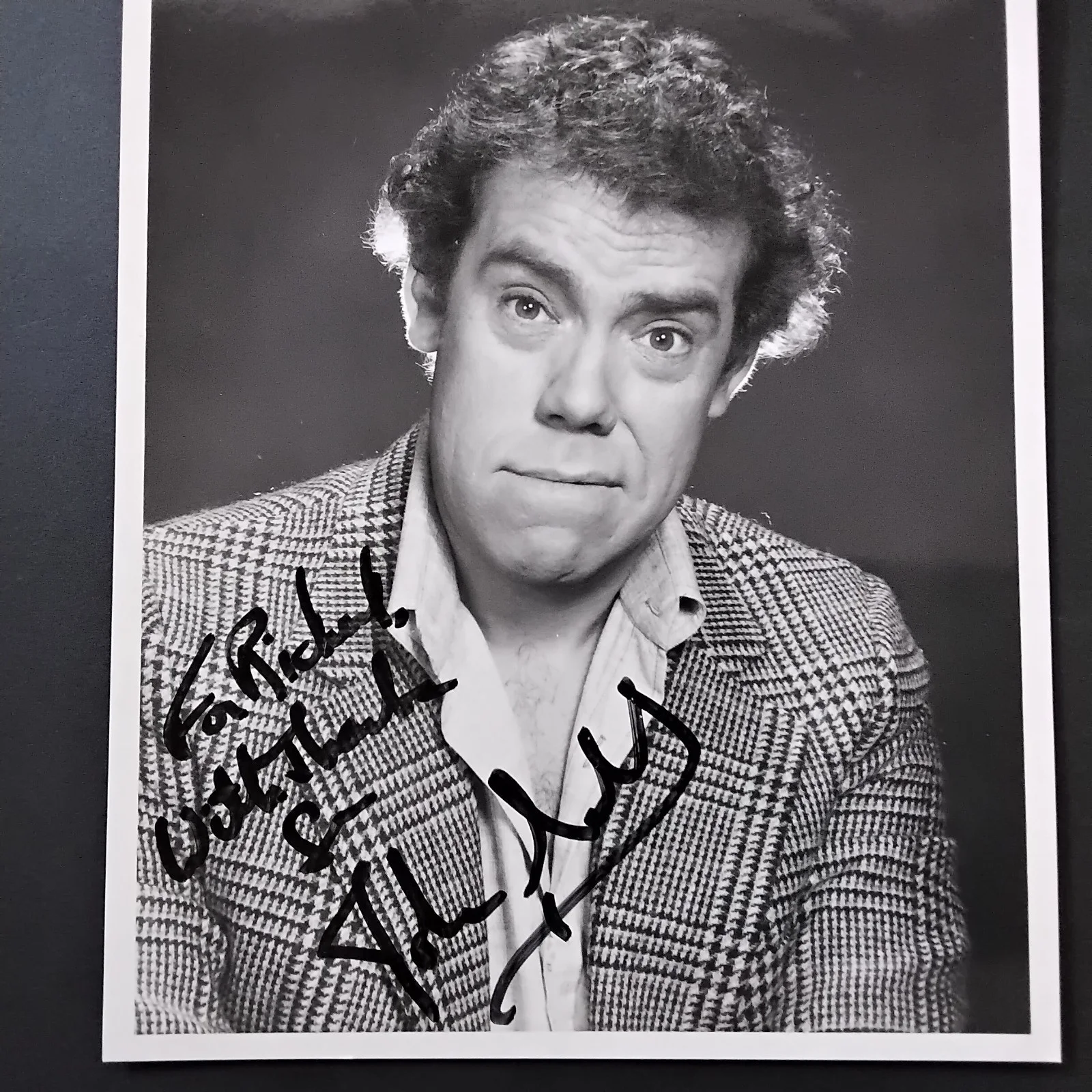 John Schuck SIGNED Photo Movie TV Actor McMillan & Wife Mash Star Trek Munsters, изображение 2