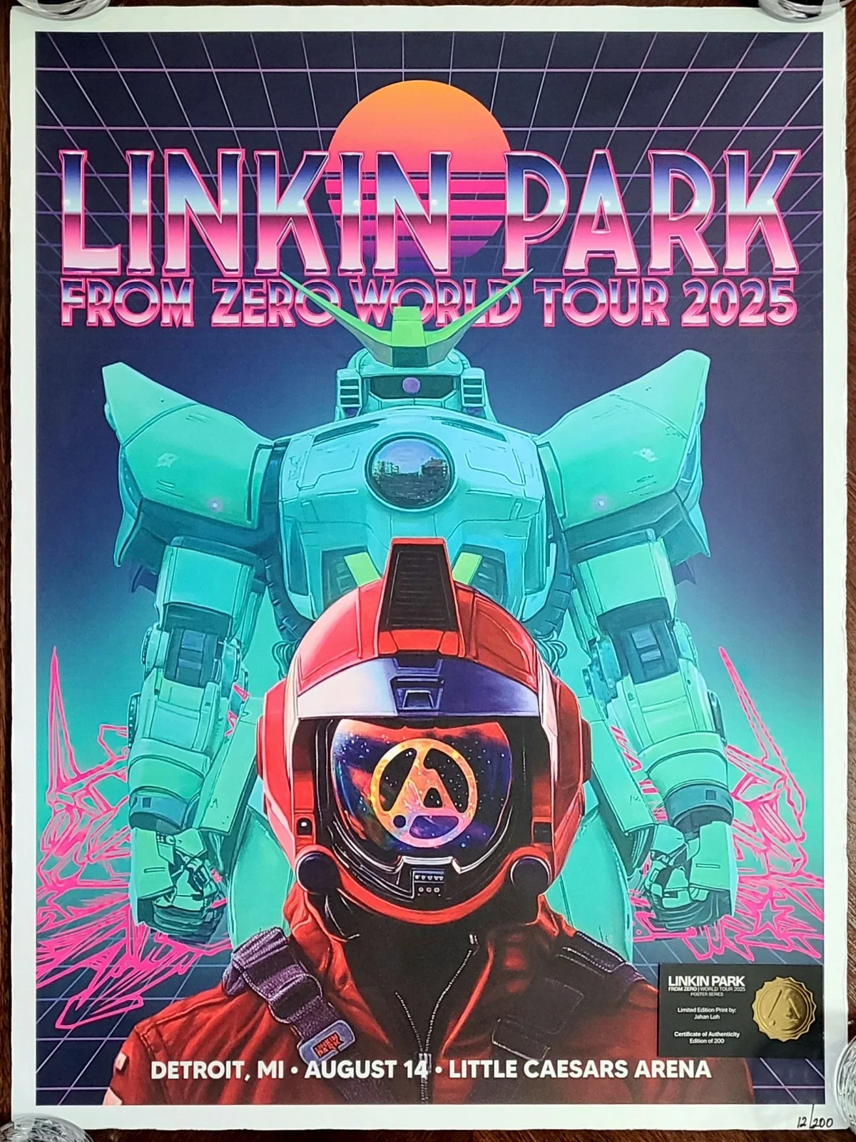Linkin Park From Zero Signed Vinyls & Posters + Vinyls Cassettes CDs + VIP HAT, image 5