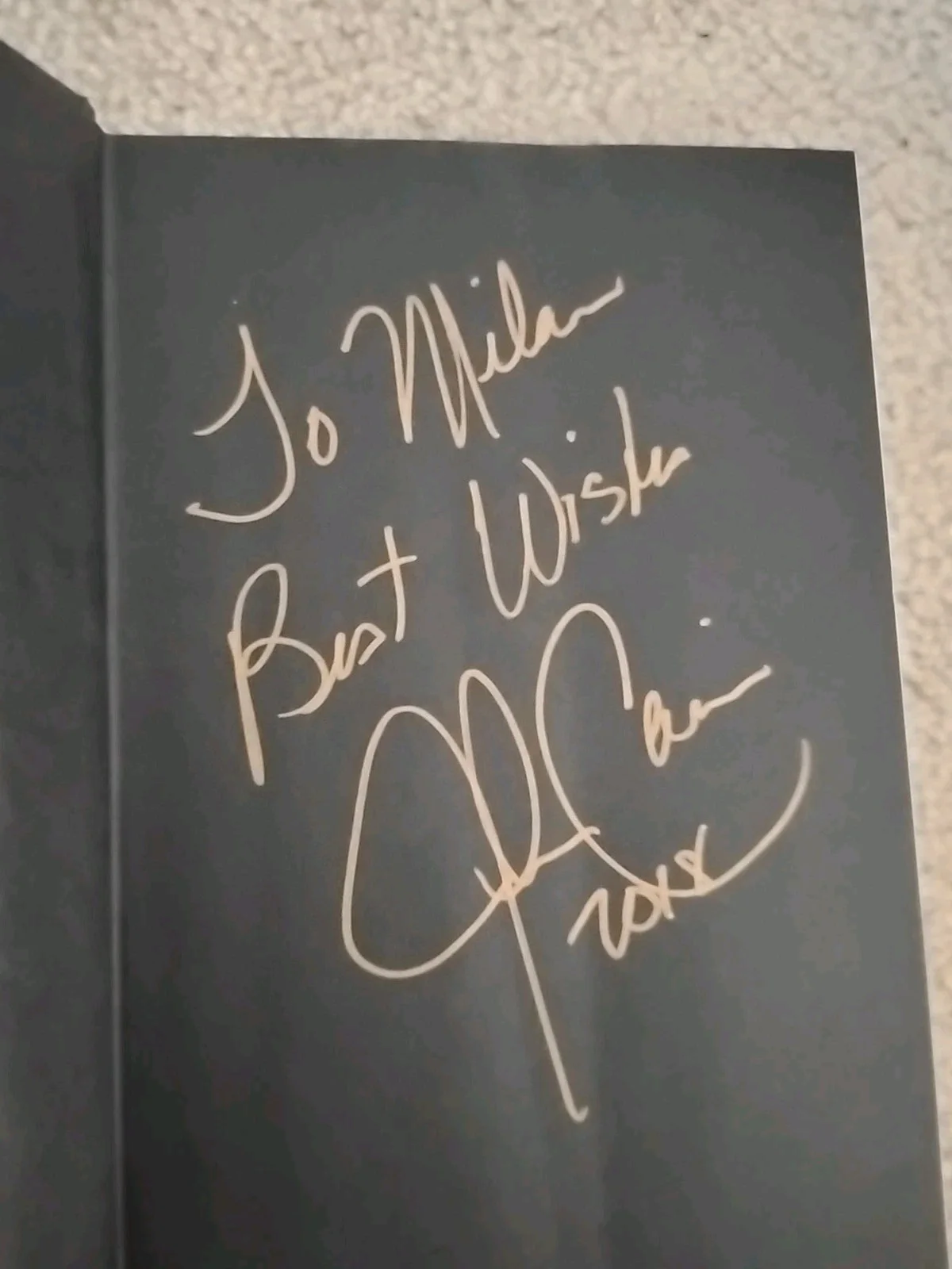 Jonathan Cain Signed Book Autographed Journey Don’t Stop Believing, image 2