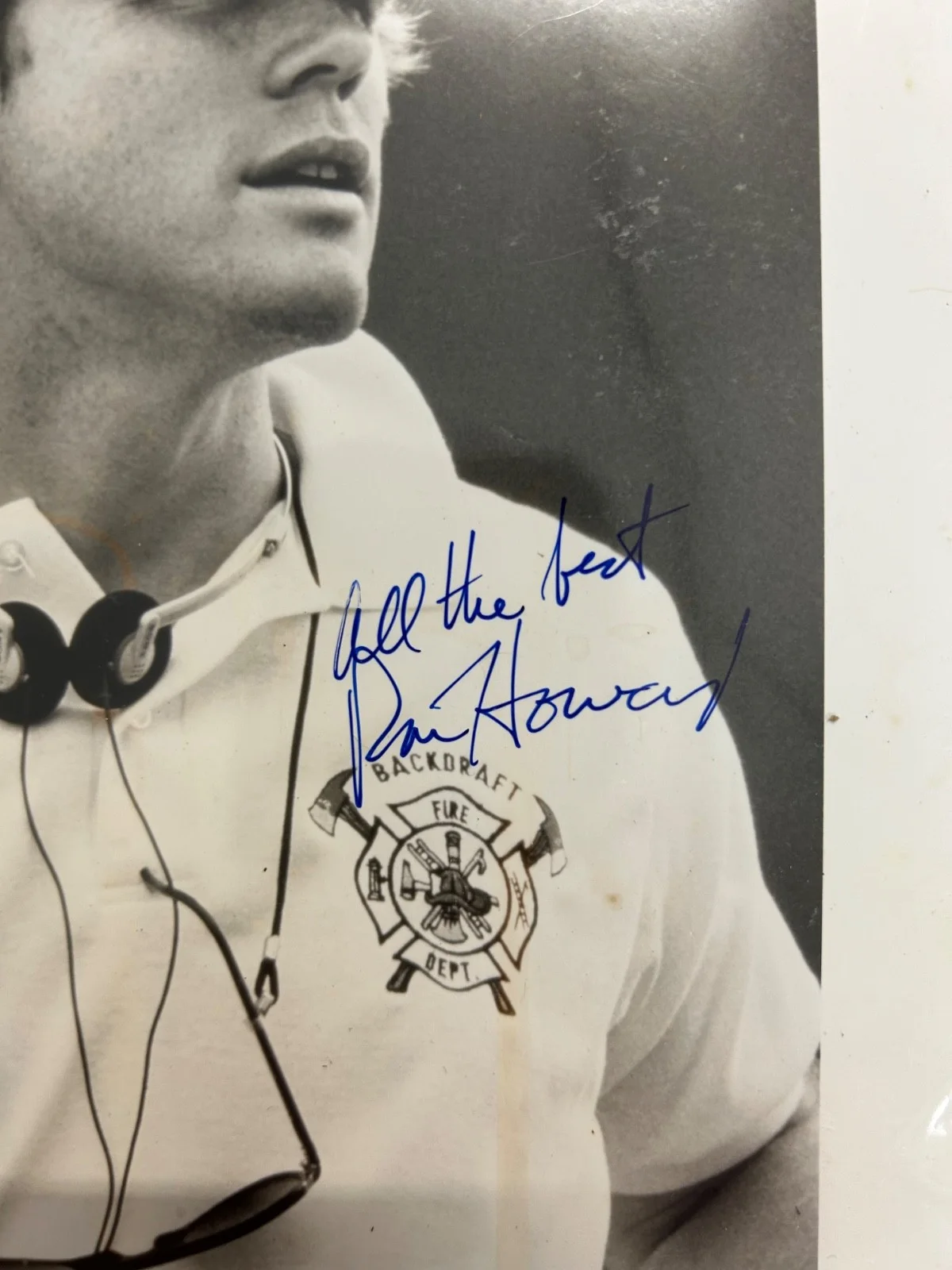 Ron Howard autograph photo, image 2