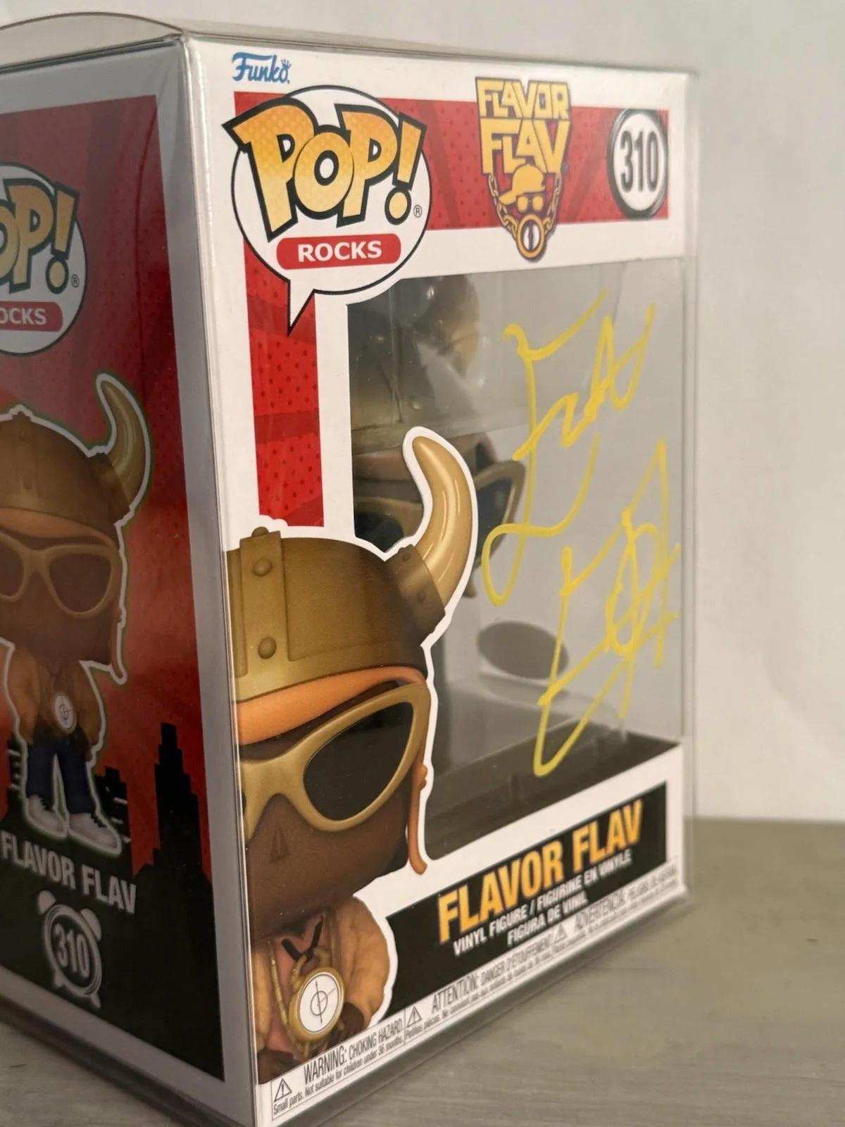 Autograph memorabilia Funko Pop Signed by Flavor Flav, image 4
