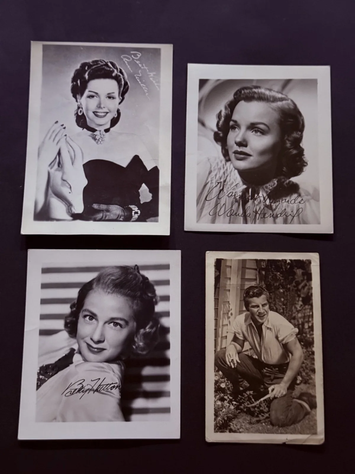 Vintage Hollywood Stars Fan Club Photo Ingrid Bergman Dom Ameche-20 Photos, изображение 5