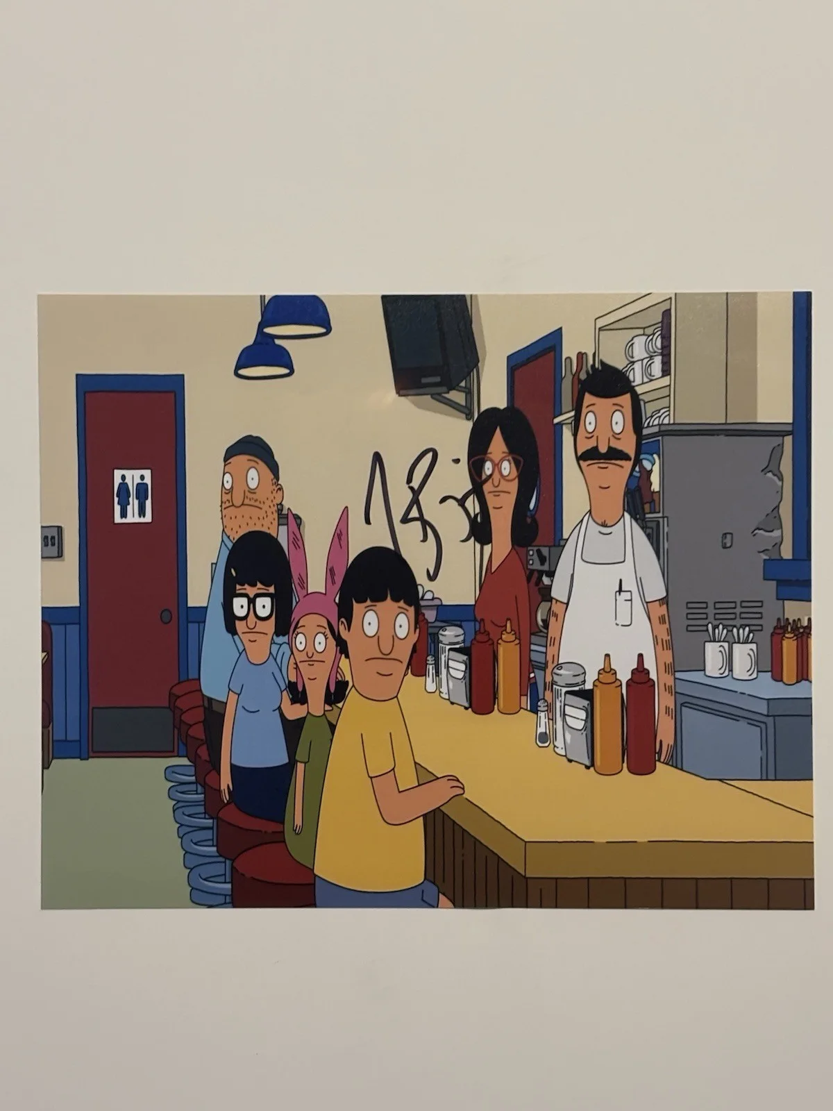 Jon H Benjamin — Jon H Benjamin Bobs Burger 8x10 Photo Signed Autographed JSA COA