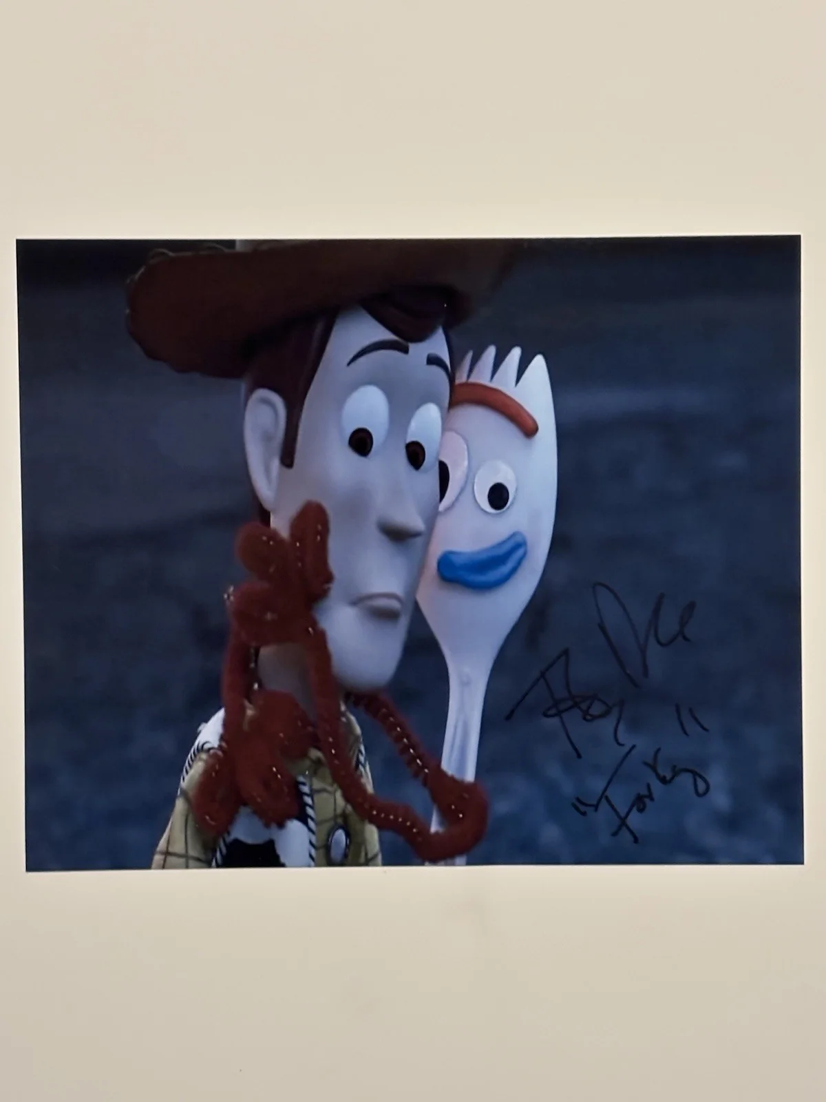 Tony Hale — Tony Hale Toy Story 4 Forky 8x10 Photo Signed Autographed JSA COA